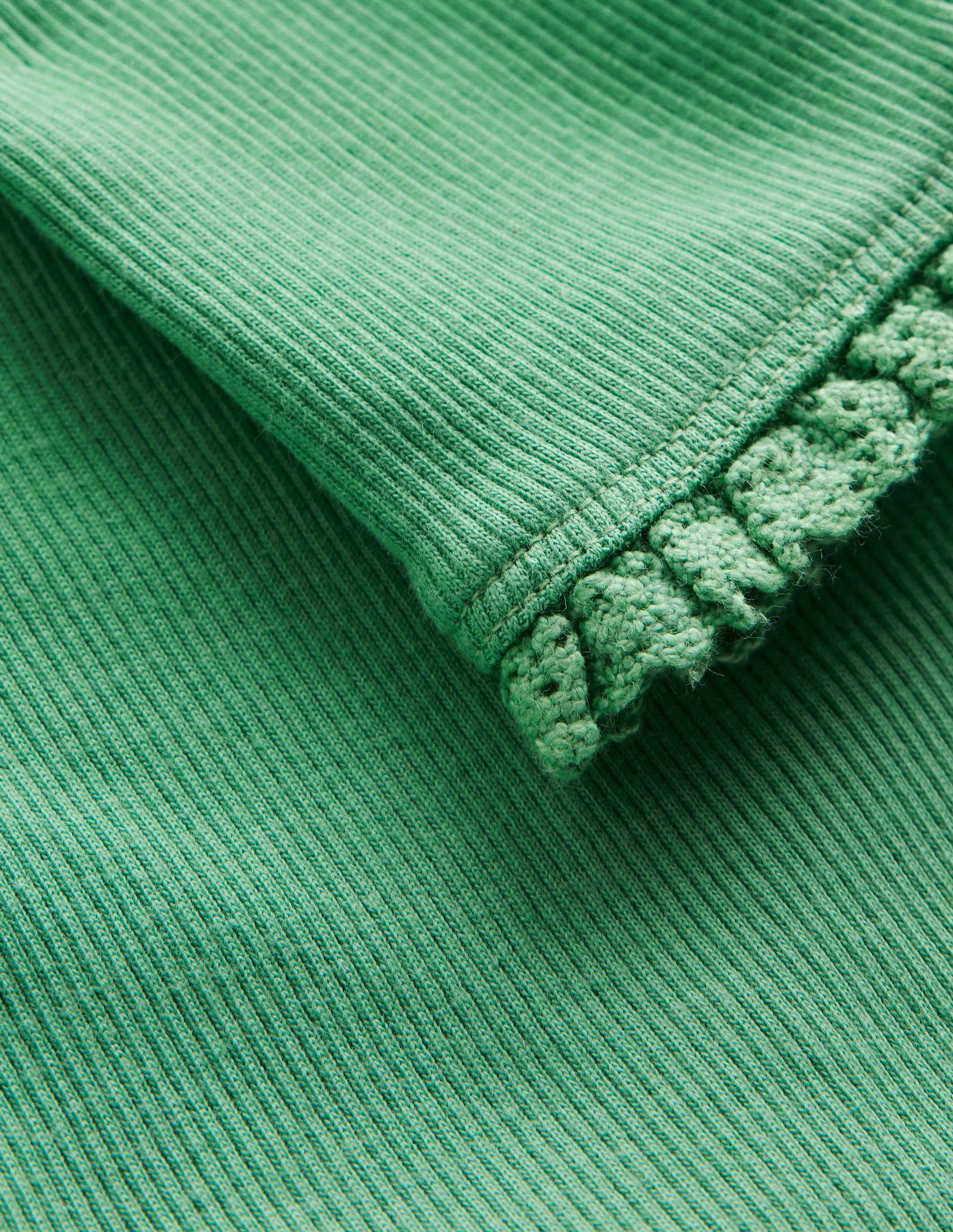 Ribbed Leggings-Jade Green - Image 3