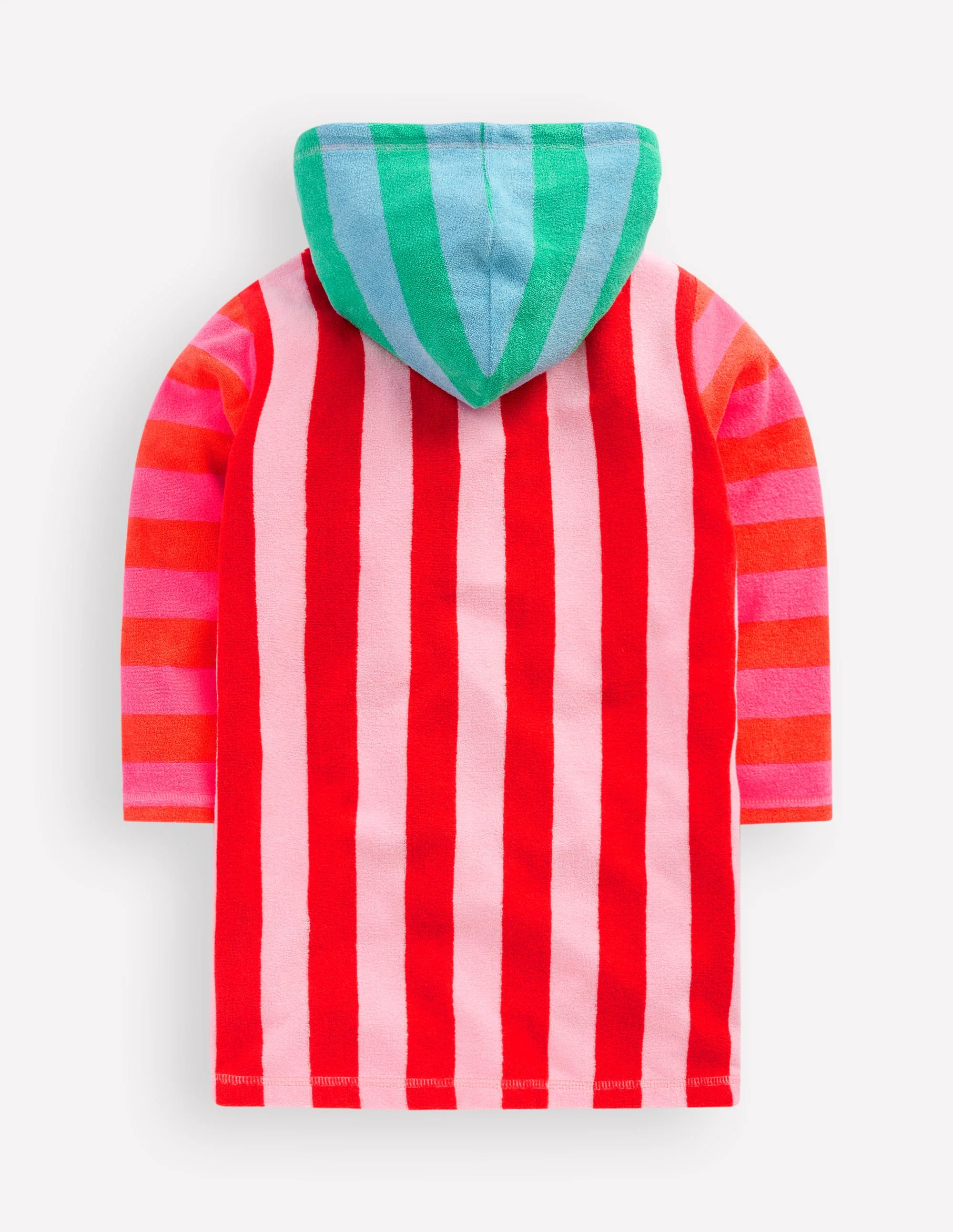 Romie Towelling Zip Throw-On-Multi Stripe - Image 4