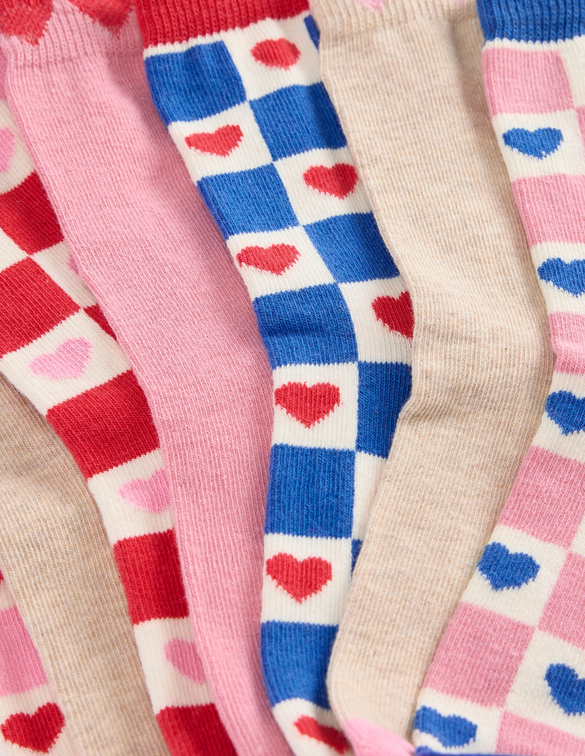 Socks 7 Pack-hearts - Image 2
