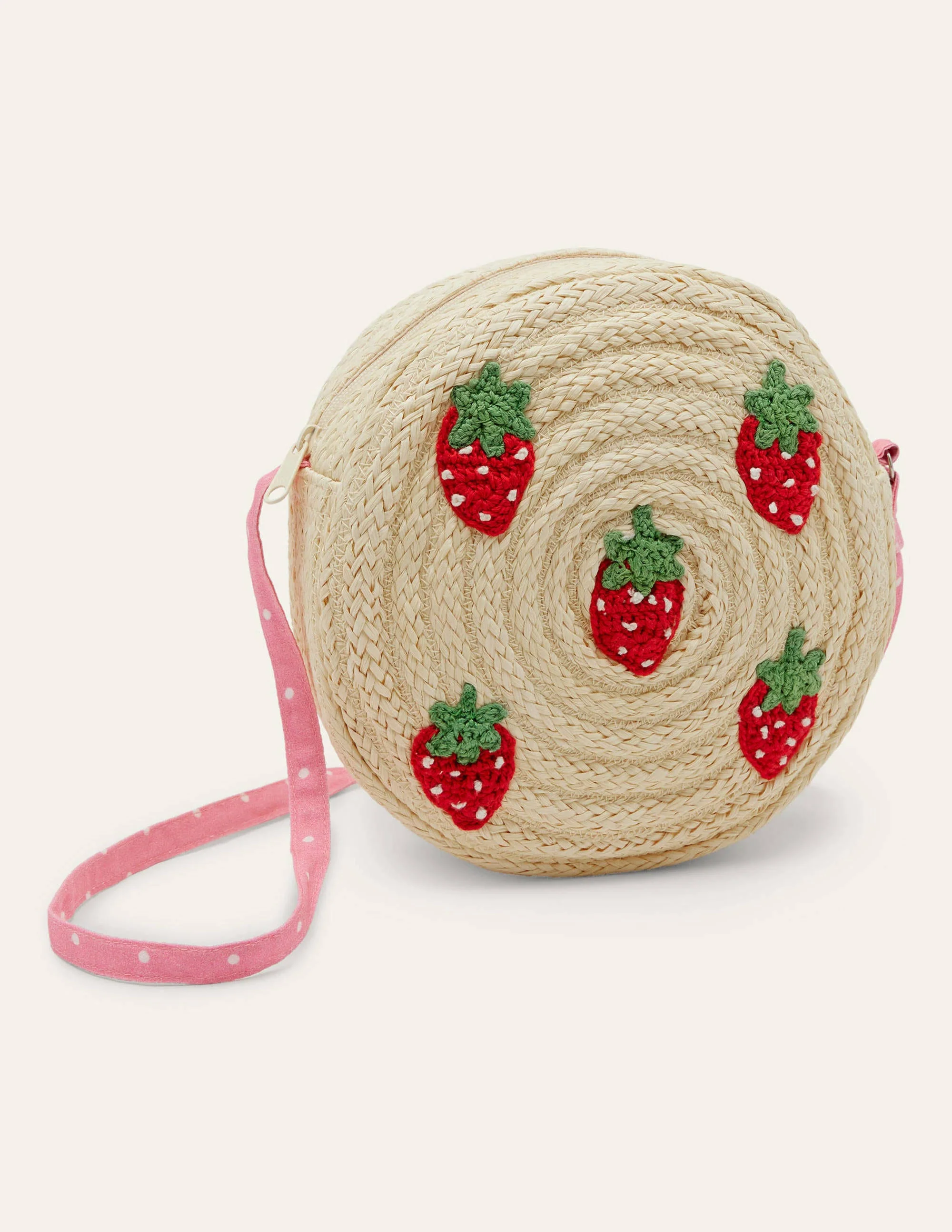 Straw Bag-Natural Strawberries