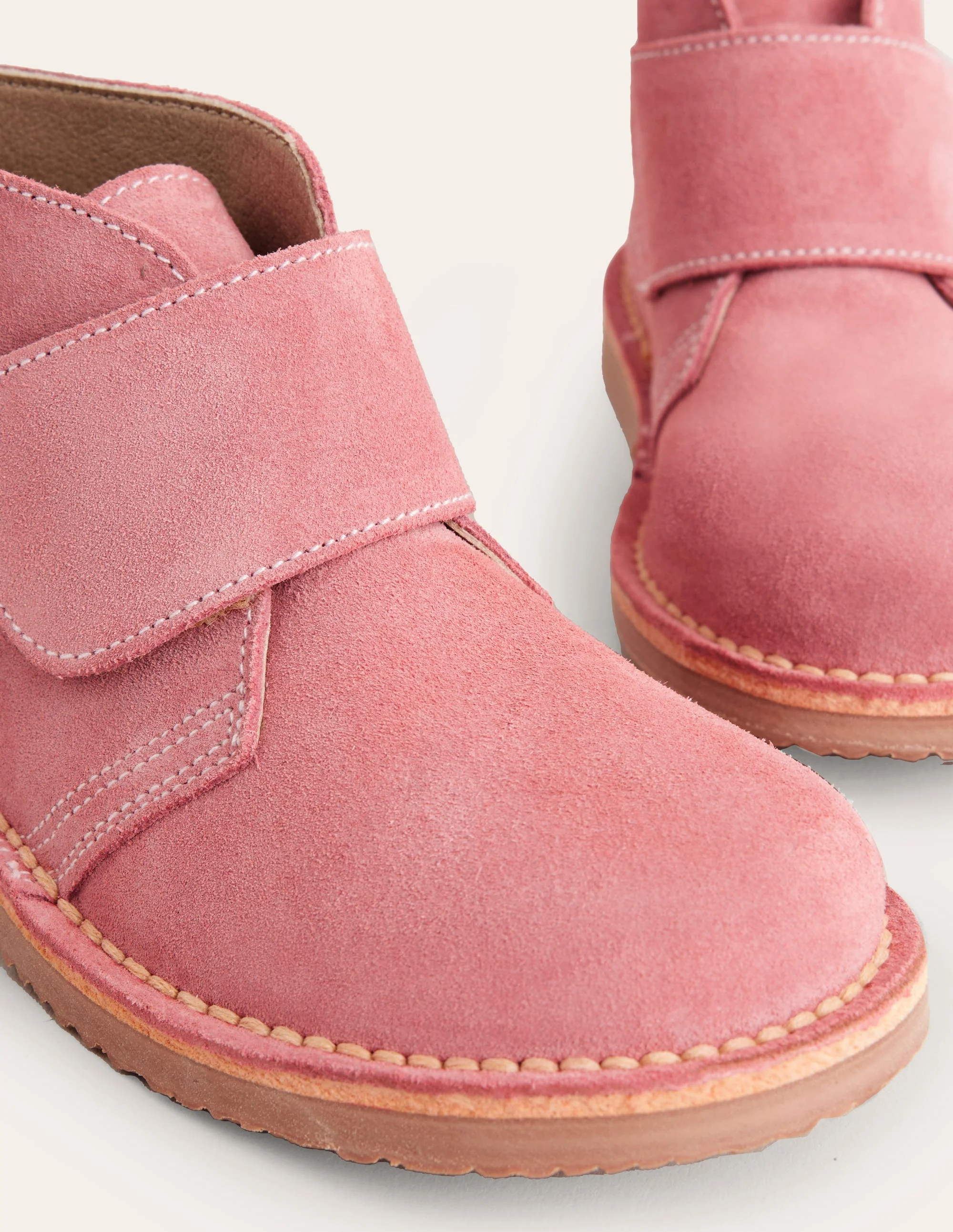 Suede Desert Boot-Pink - Image 3