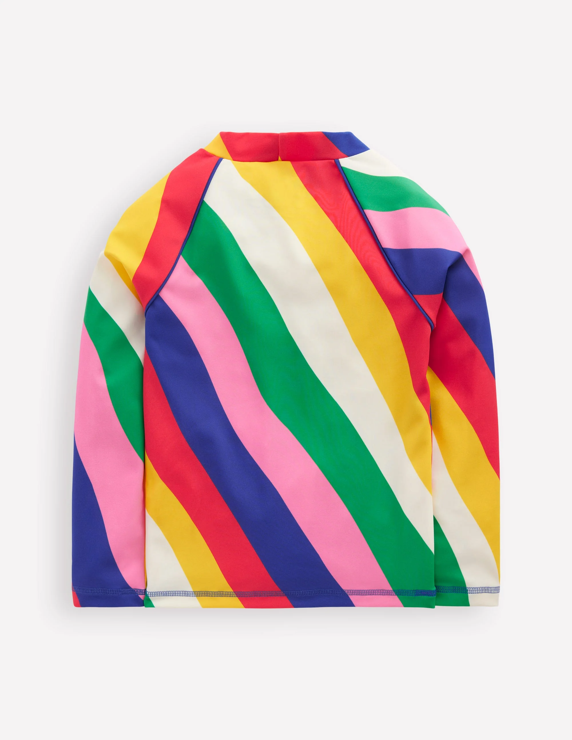 Sun Safe Patterned Rash Vest-Multi Rainbow Swirl - Image 2