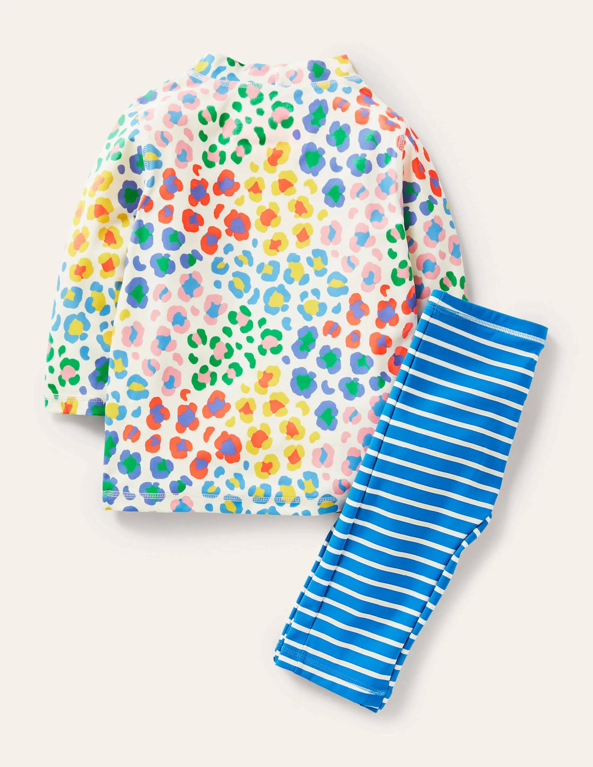 Surf Suit-Multi Leopard Print