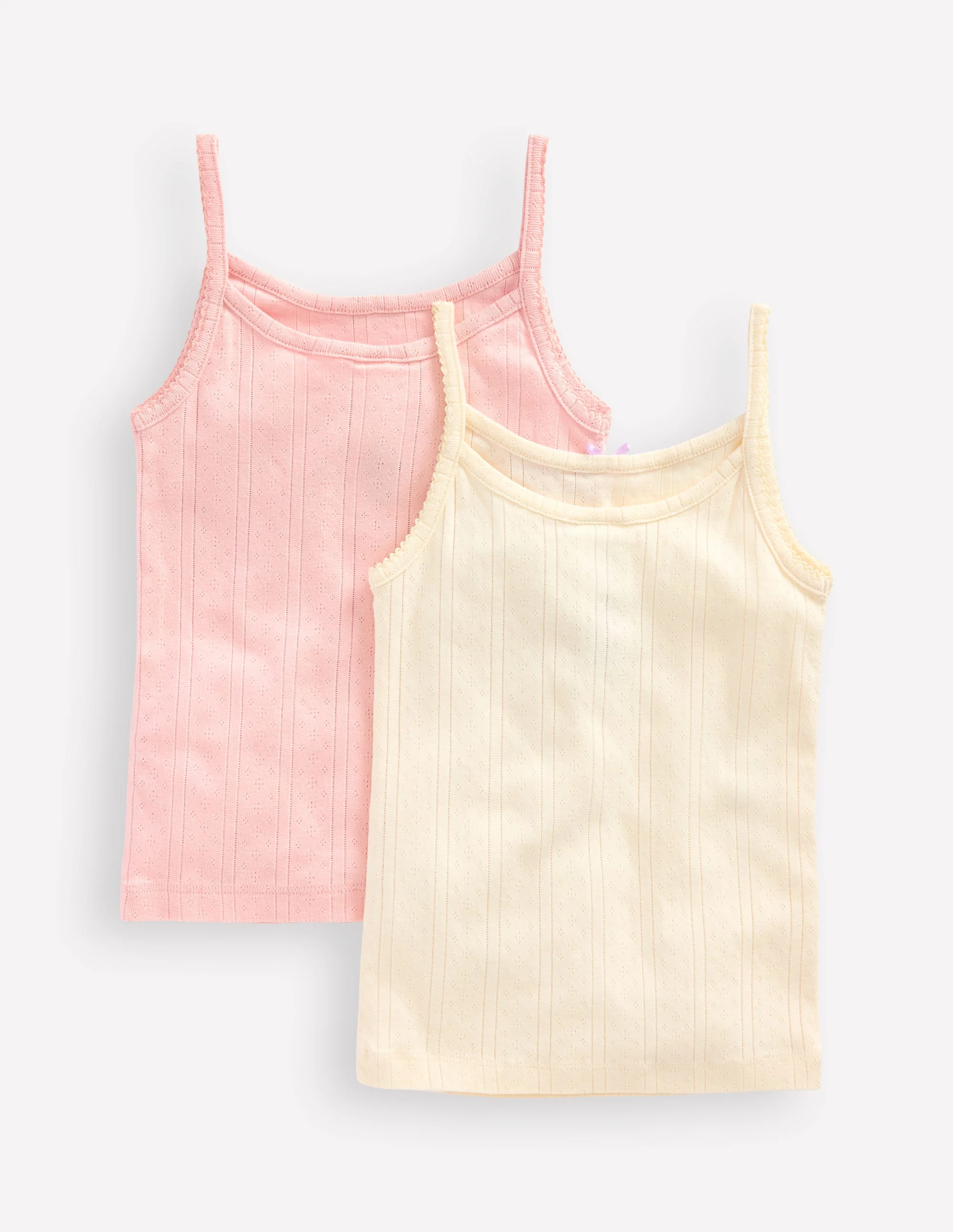Tank Top 2 Pack-Pointelle Stripe - Image 2