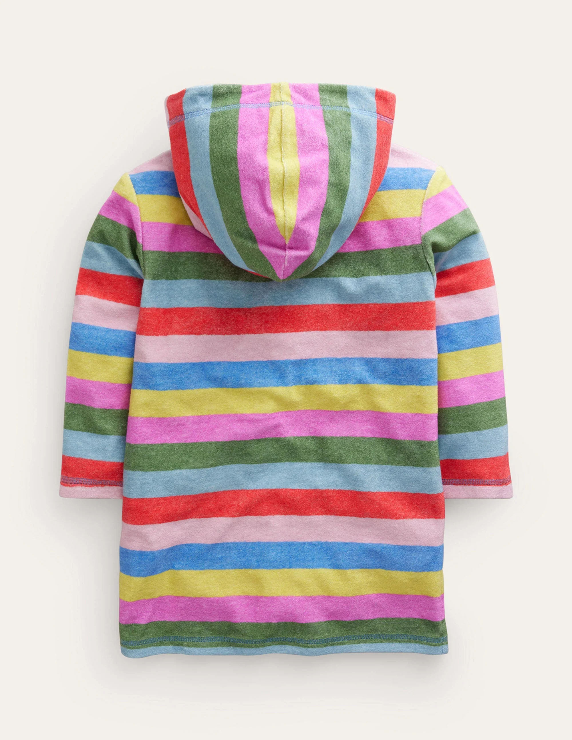 Towelling Throw-On-Multi Stripe - Image 2