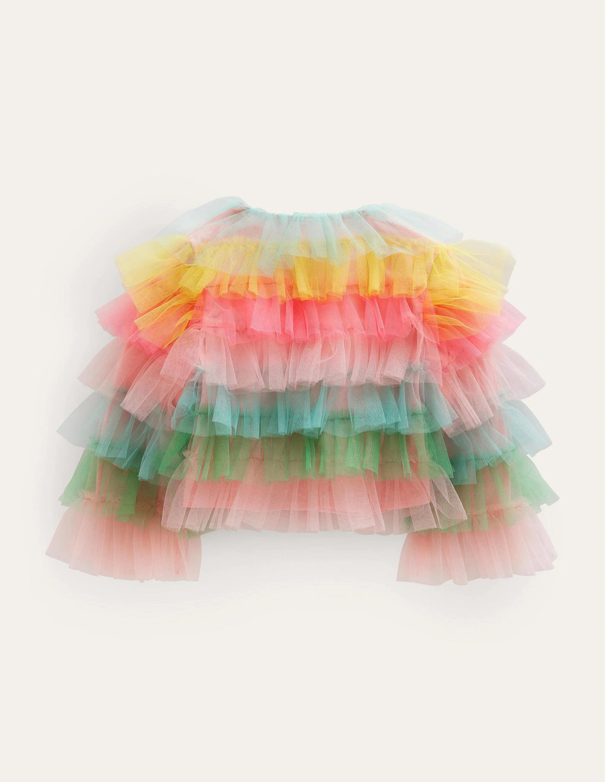 Tulle Jacket-Multi Rainbow - Image 2