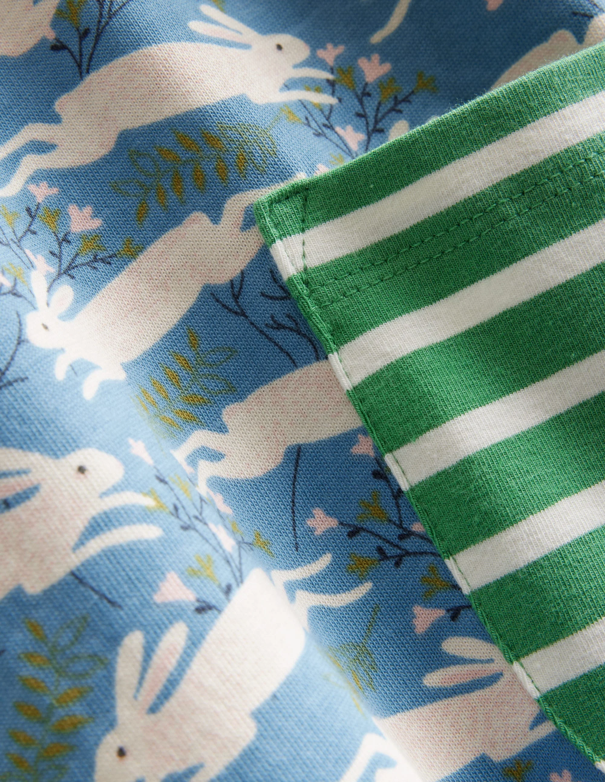 Tunic and Leggings Set-Blue Bunny Hop - Image 3