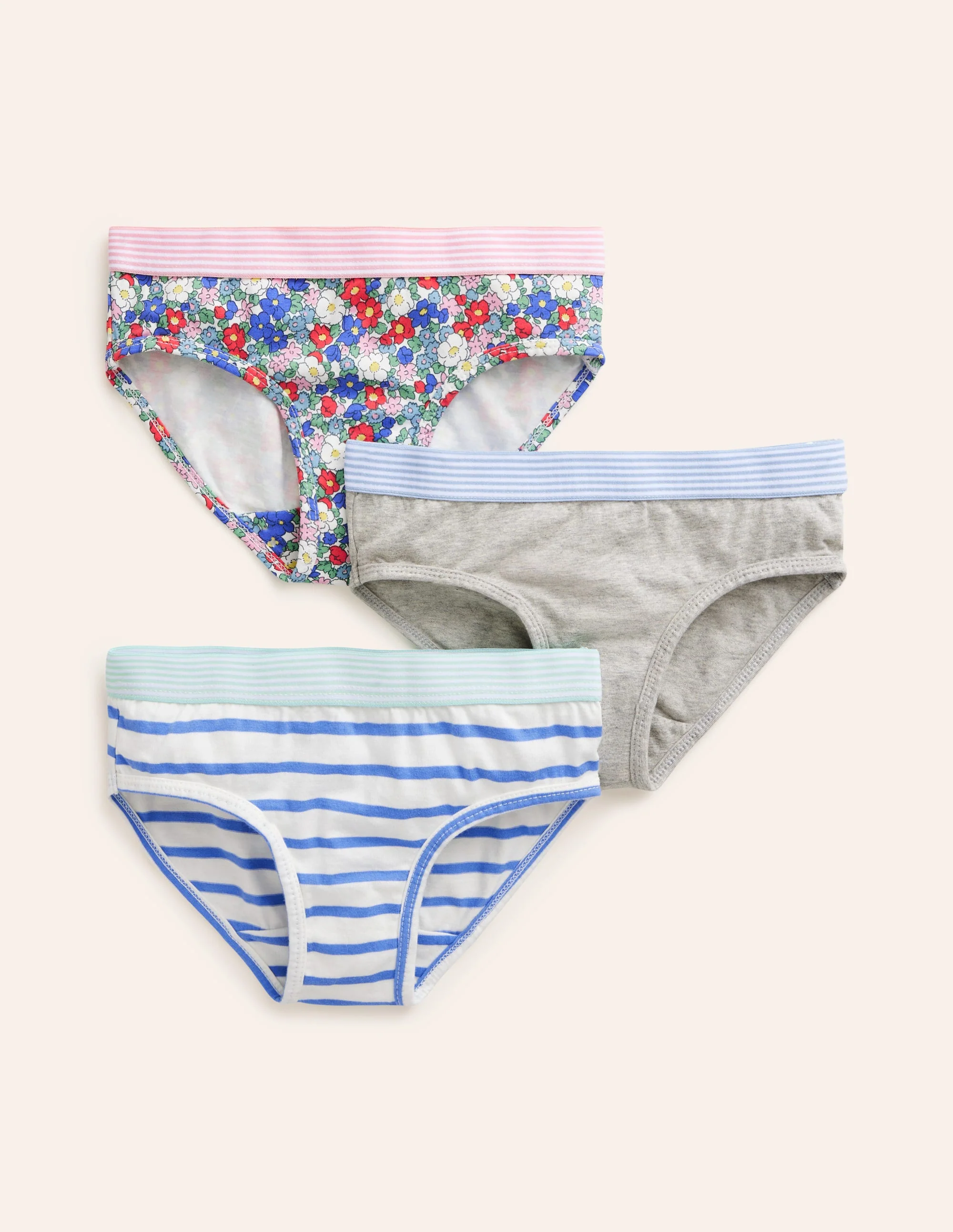 Underwear 3 Pack-Multi Hearts