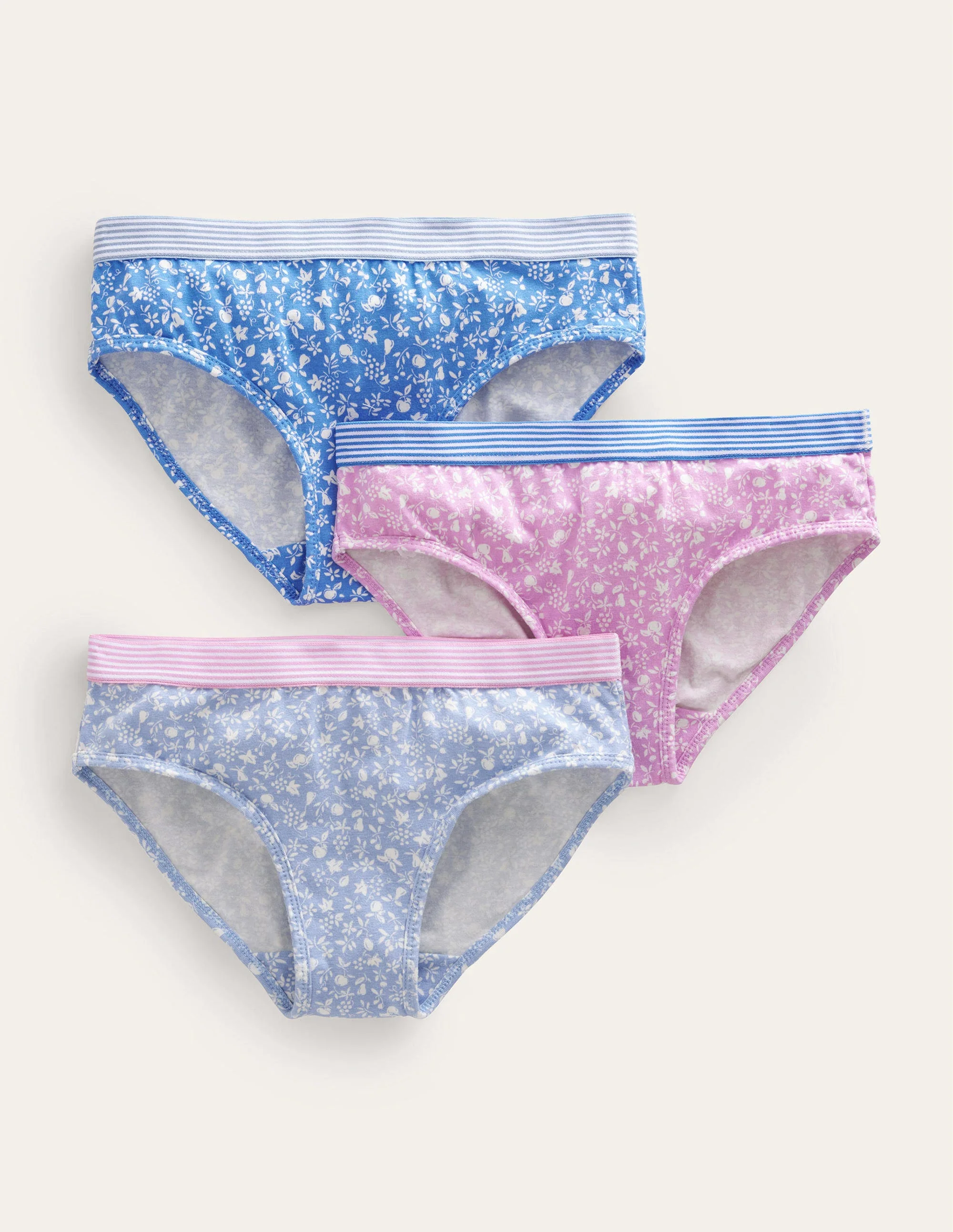 Underwear 3 Pack-Orchid Floral