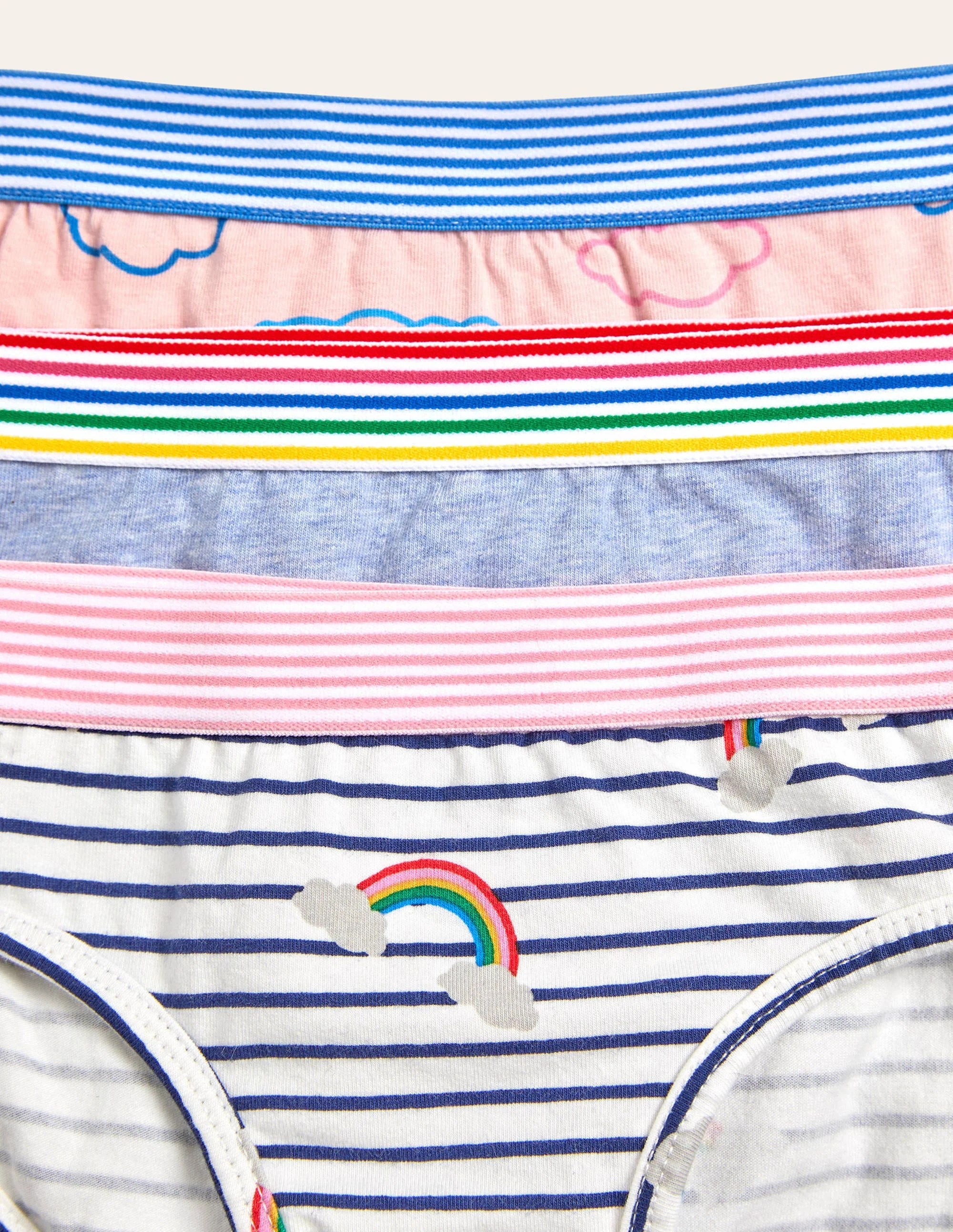 Underwear 3 Pack-Rainbow Clouds - Image 3