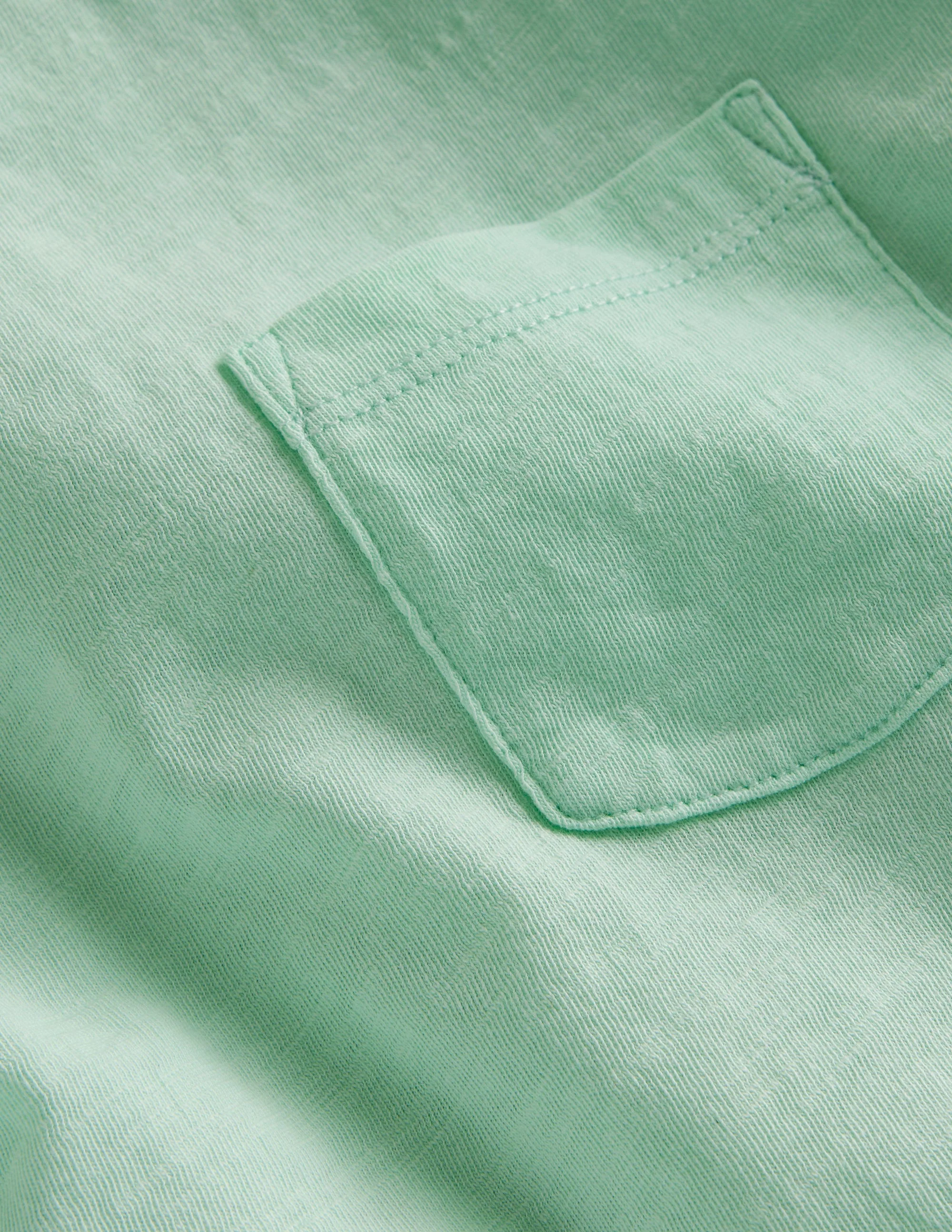 Washed Slub T-shirt-Aloha Green - Image 3