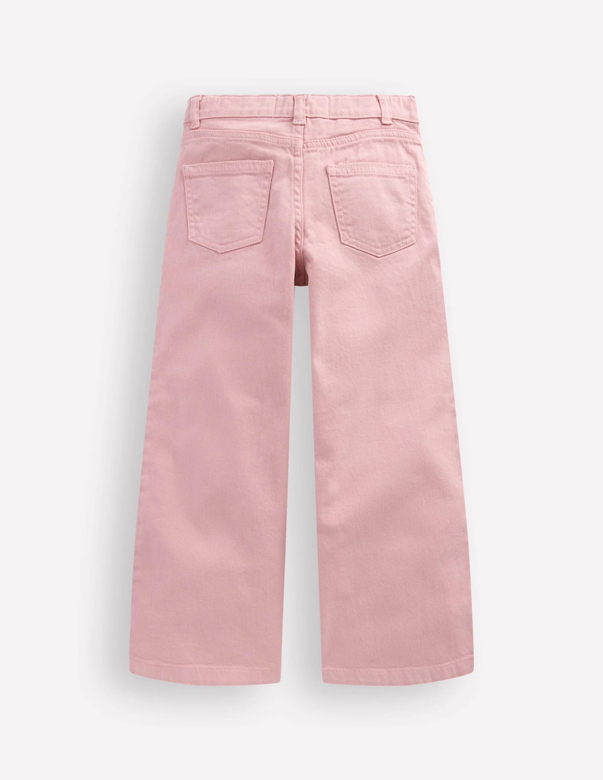 Wide Leg Jeans-Pink - Image 6