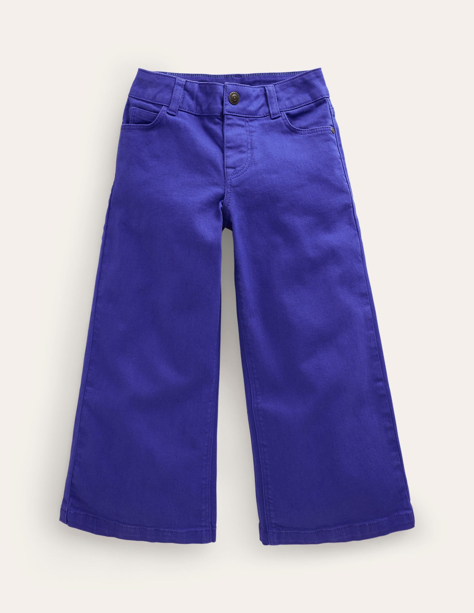 Wide Leg Pants-Egyptian Blue