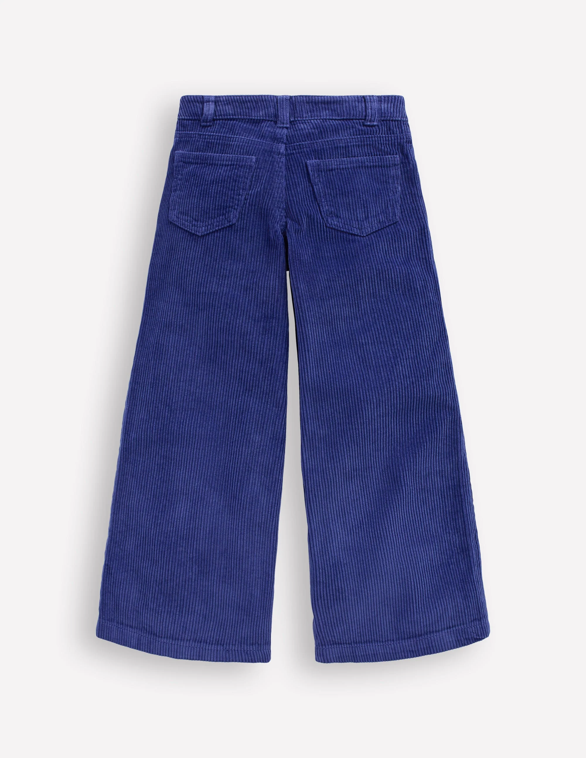 Wide Leg Pants-Sapphire Blue - Image 2