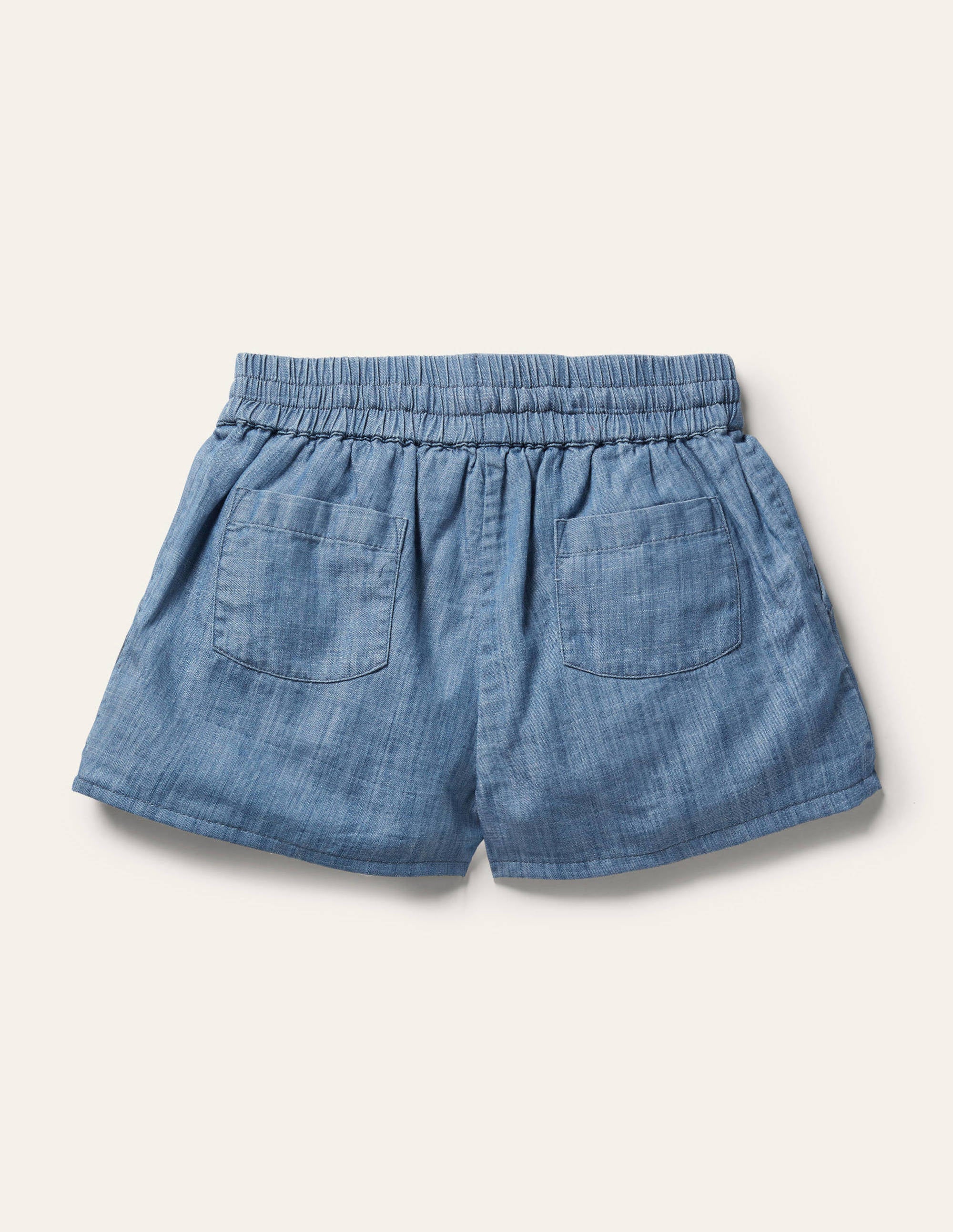 Woven Shorts-Chambray - Image 2