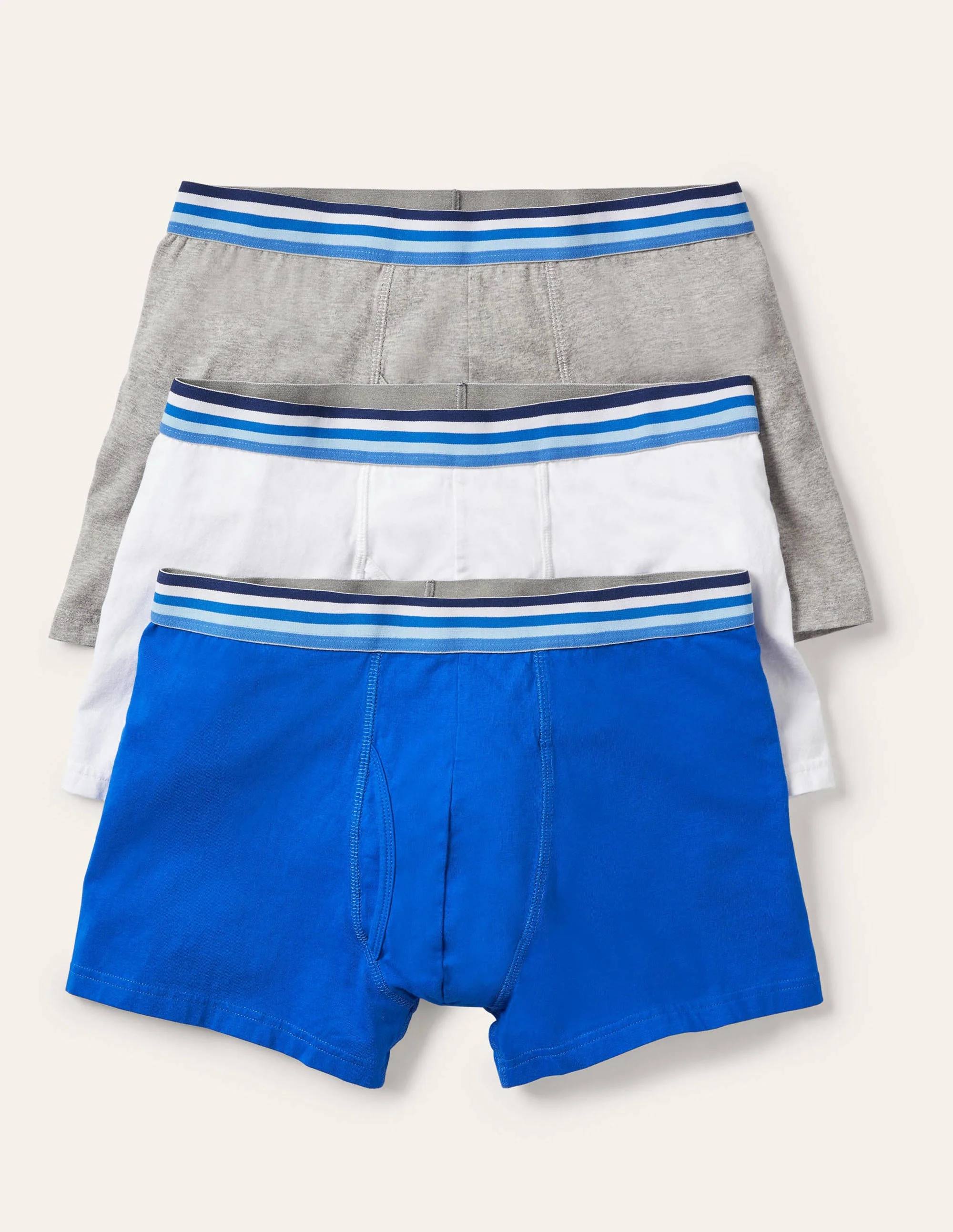 3 Pack Jersey Boxers-Plain Pack