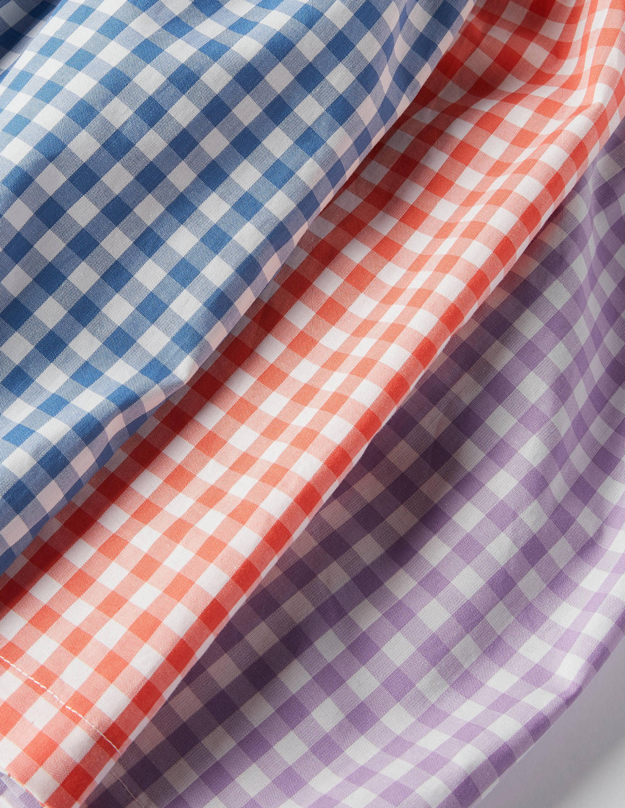 3 Pack Woven Boxers-Gingham - Image 2