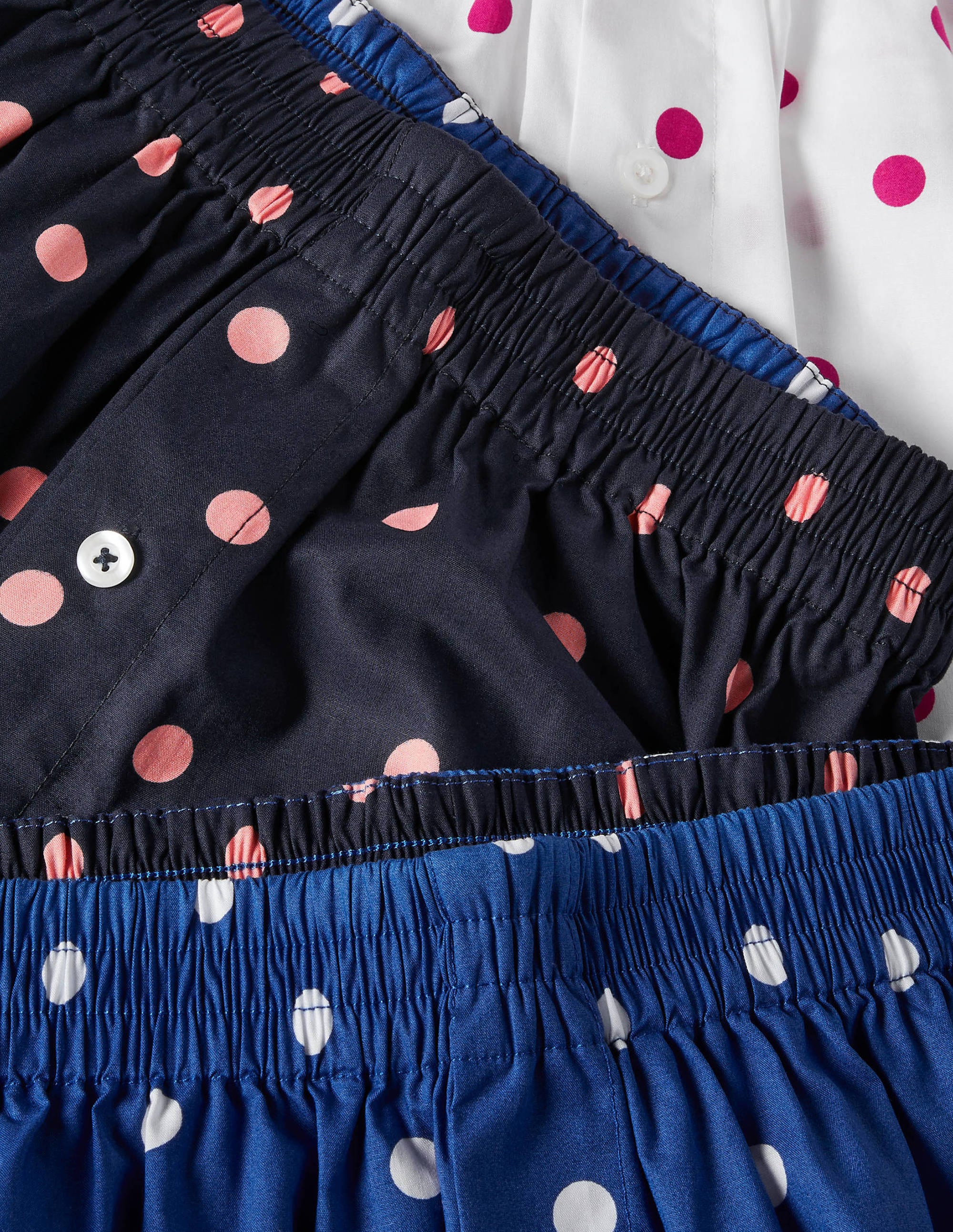 3 Pack Woven Boxers-Spot Mix Pack - Image 2