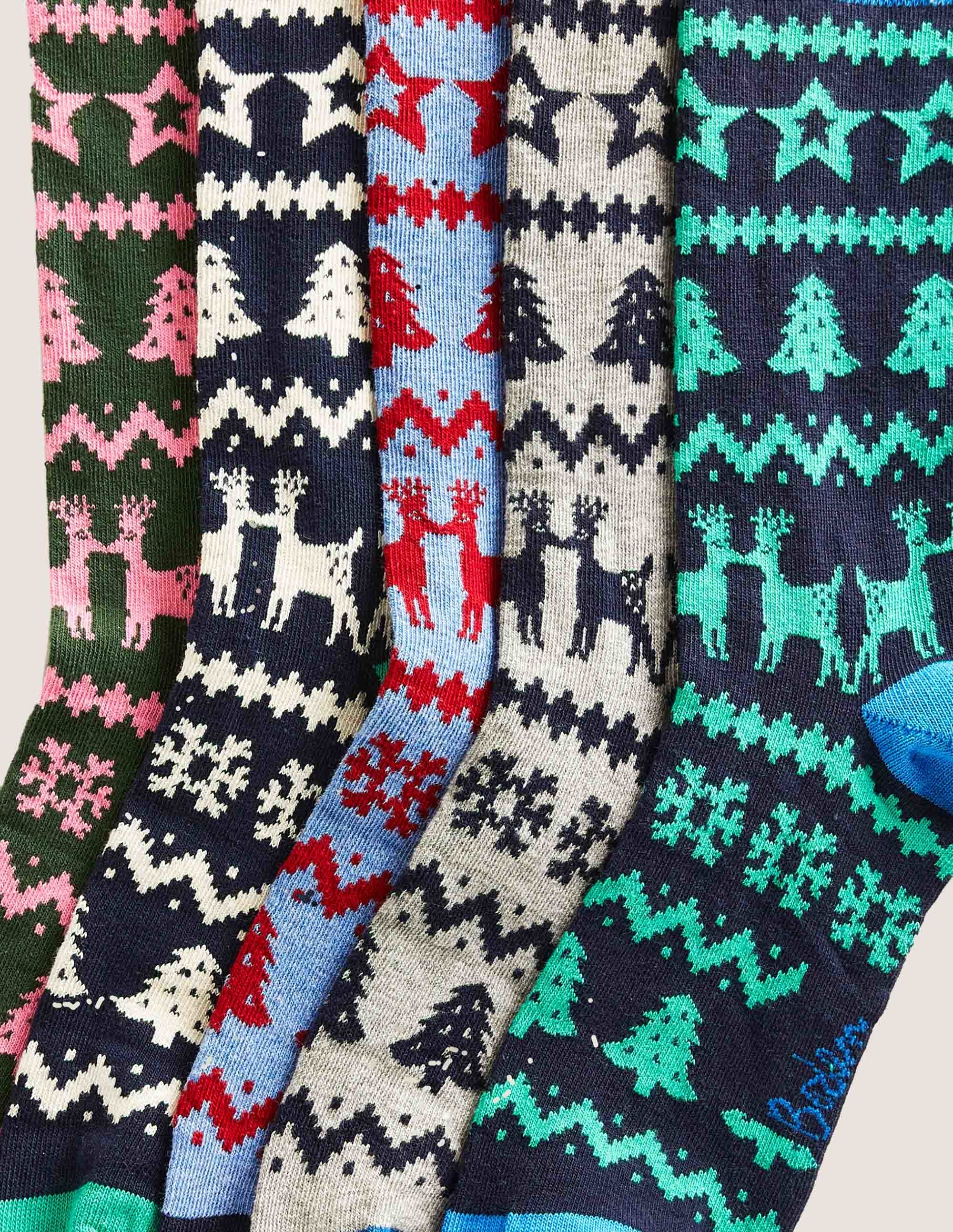 5 Pack Favourite Socks-Paperchain