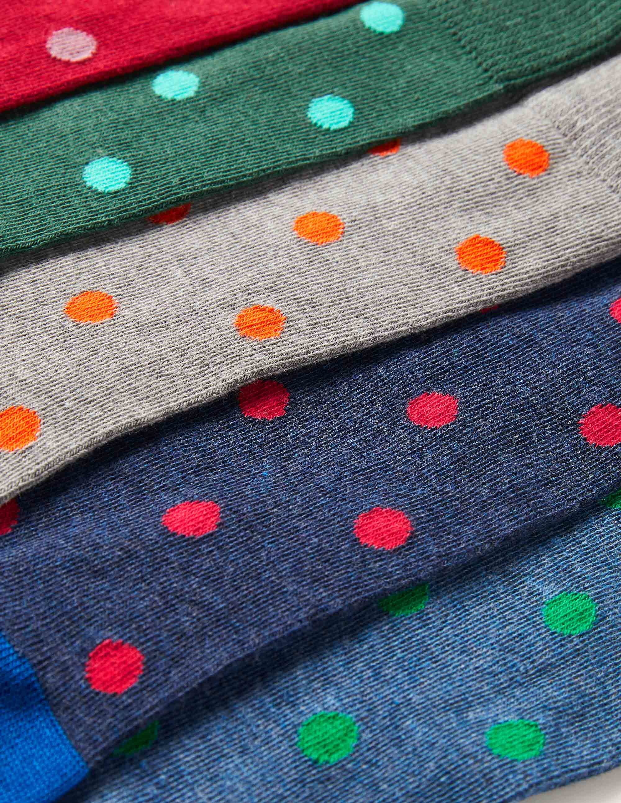 5 Pack Favourite Socks-Spot Multi Pack - Image 2
