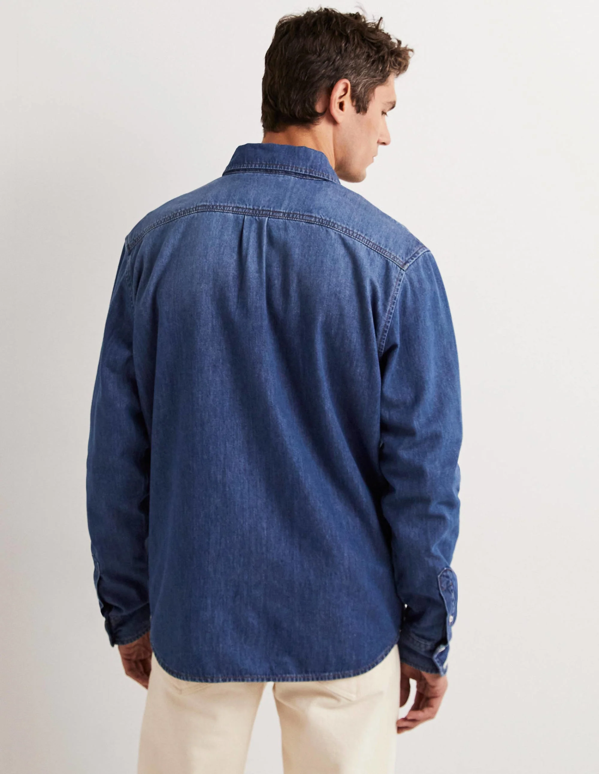 Authentic Denim Shirt-Denim - Image 3
