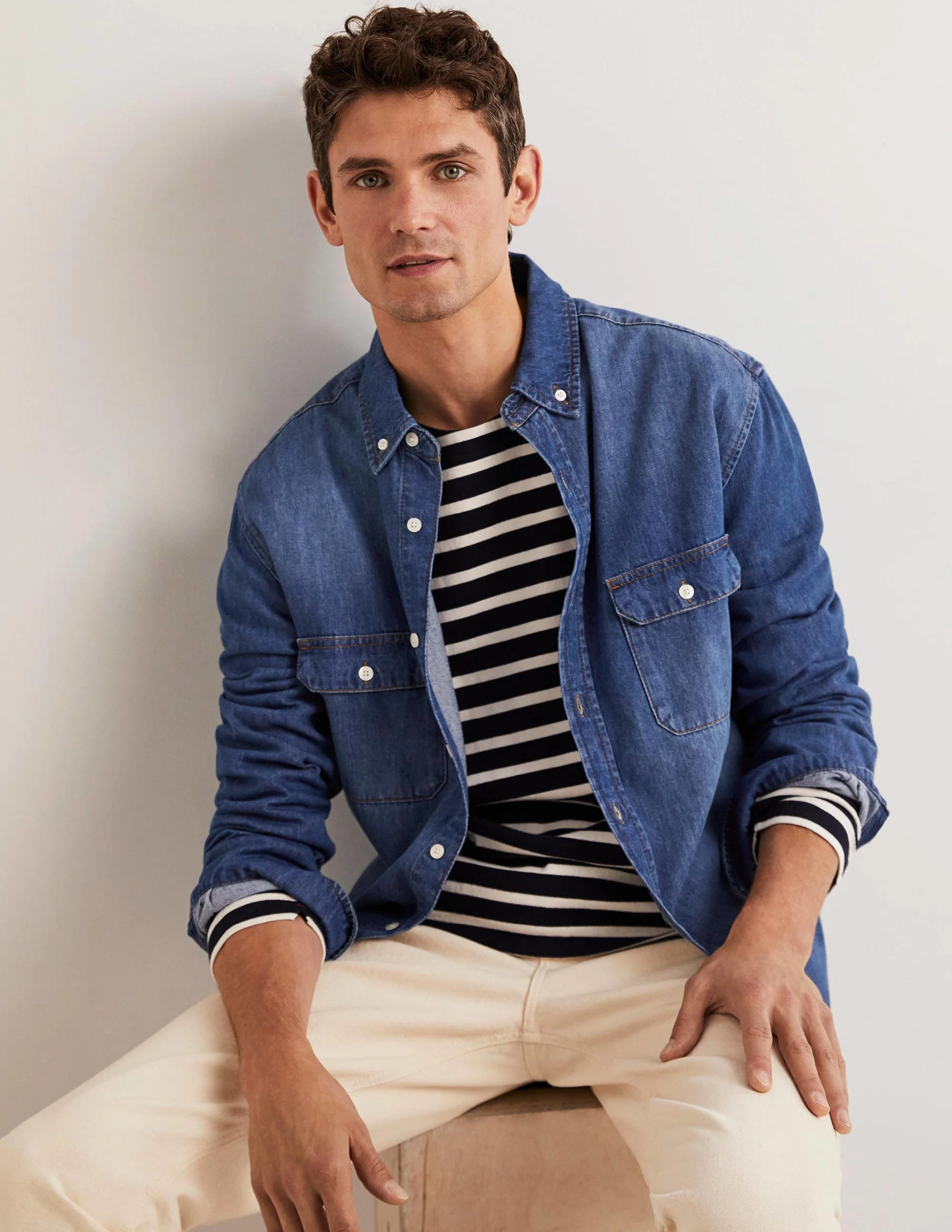 Authentic Denim Shirt-Denim - Image 5
