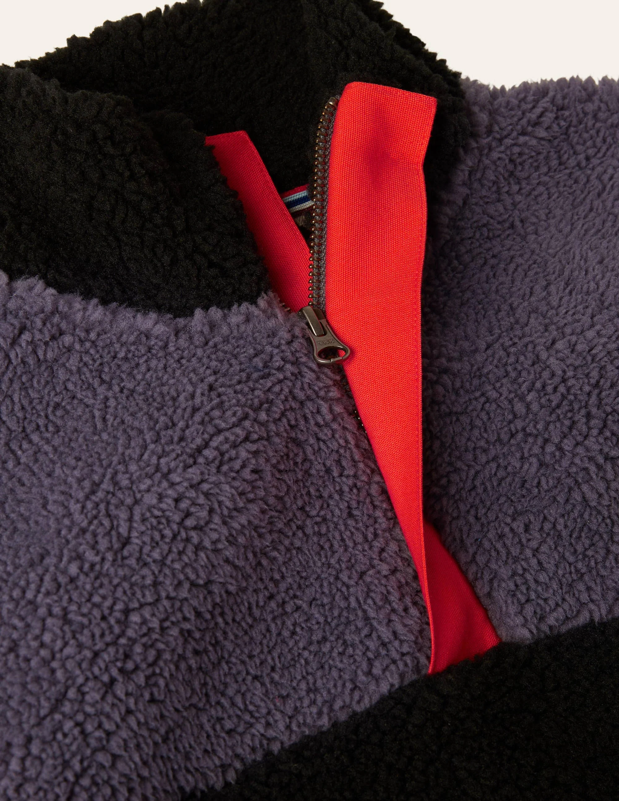 Barry Fleece-Grey Colourblock - Image 7