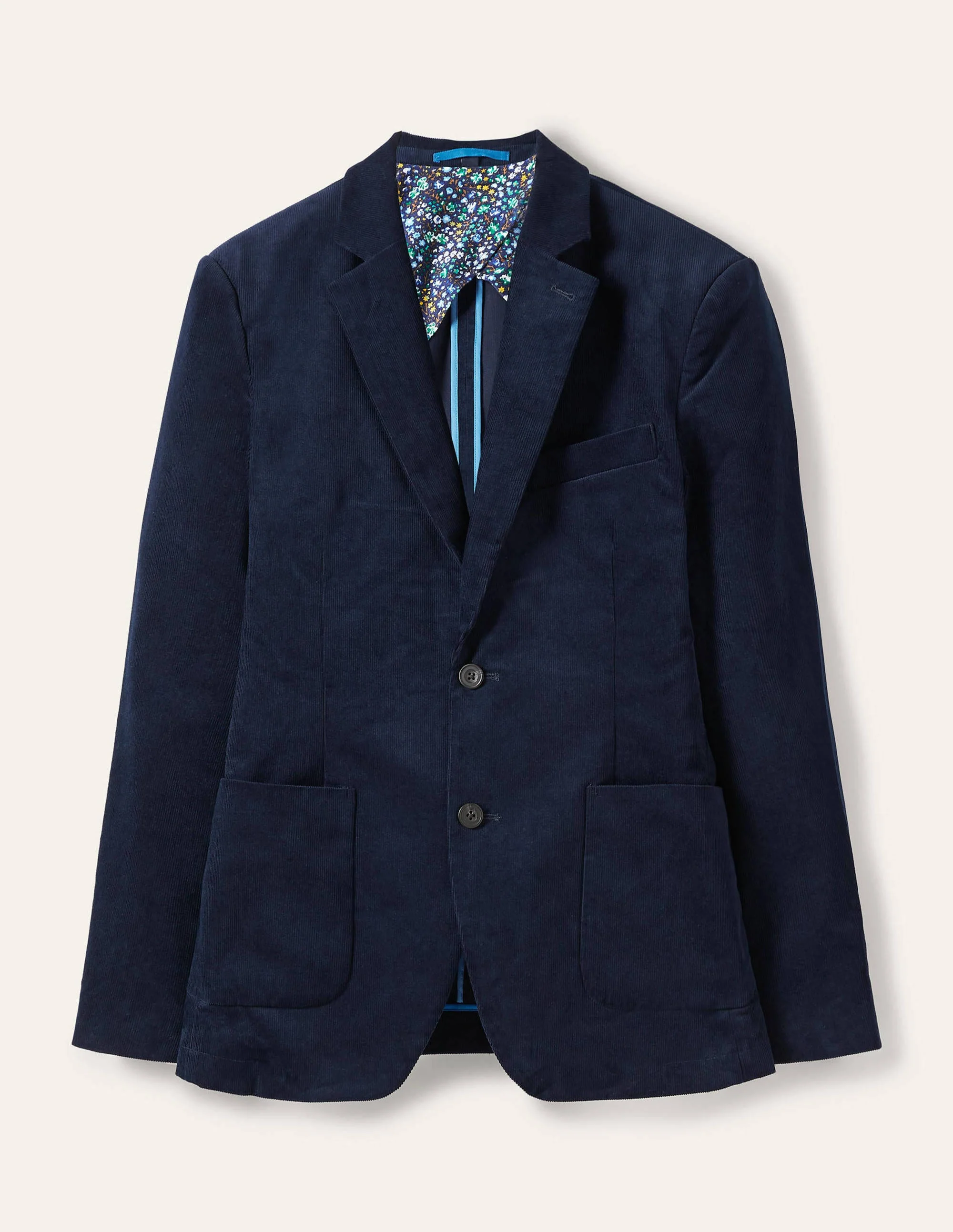 Belvedere Cord Blazer-Light Navy - Image 5