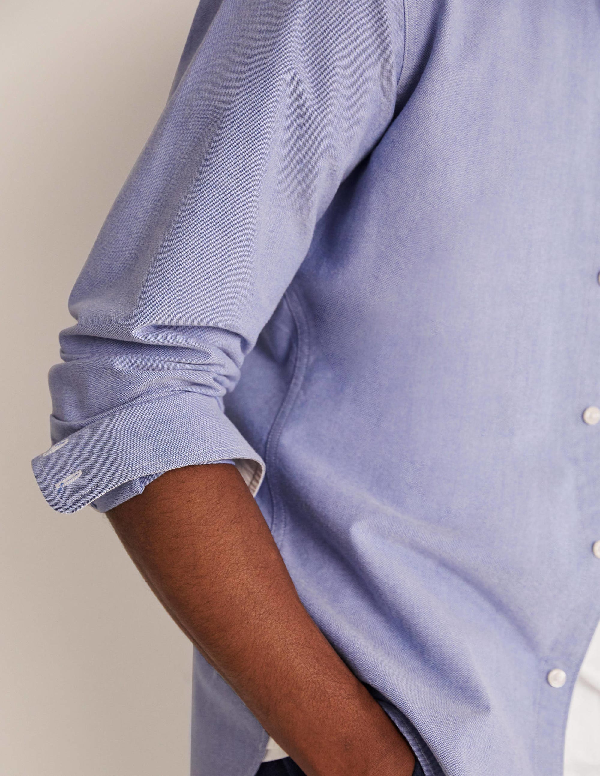 Button Down Oxford Shirt-Oxford Blue - Image 5