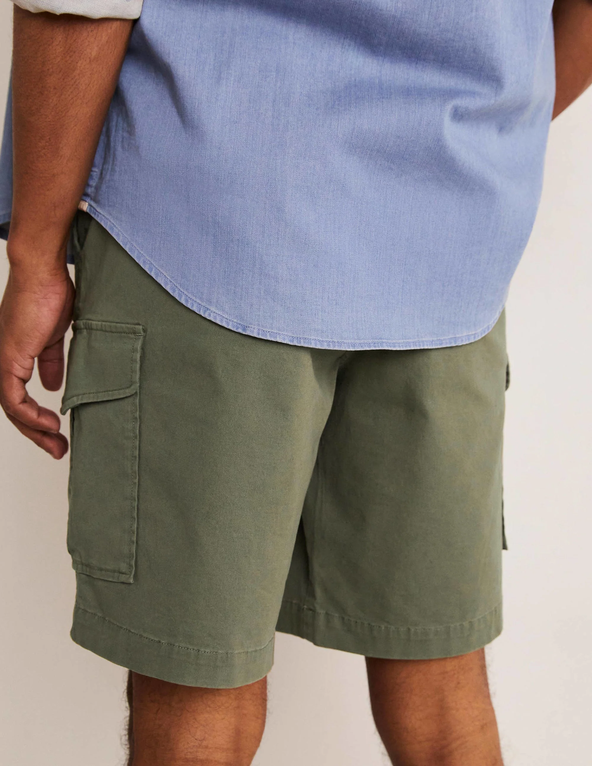 Cargo Shorts-Khaki - Image 3
