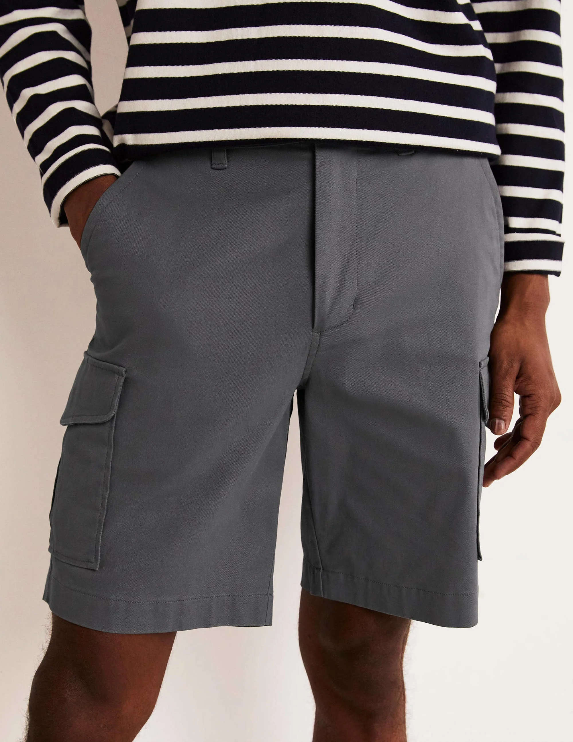 Cargo Shorts-London Grey - Image 4