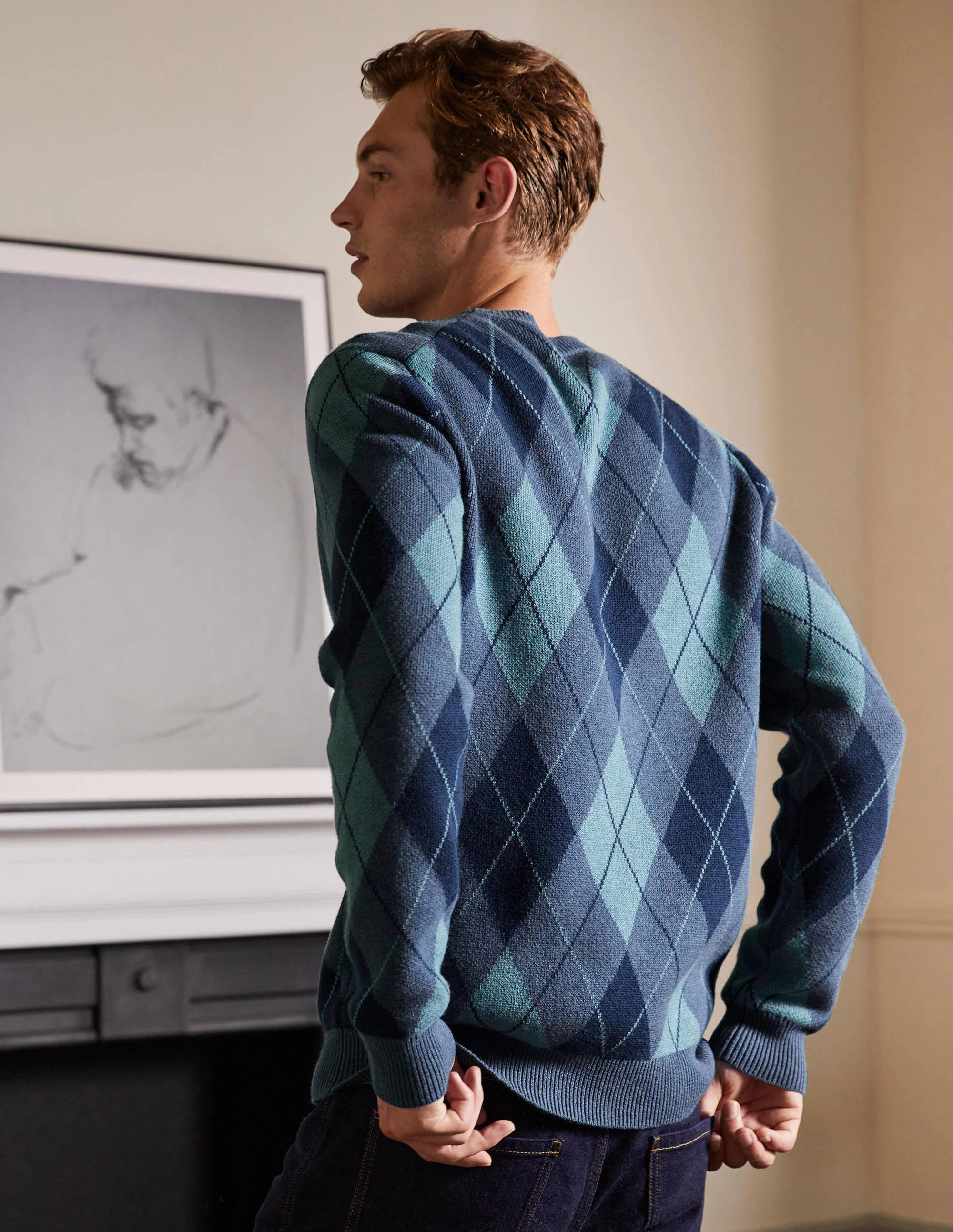 Carlos Sweater-Argyle - Image 3