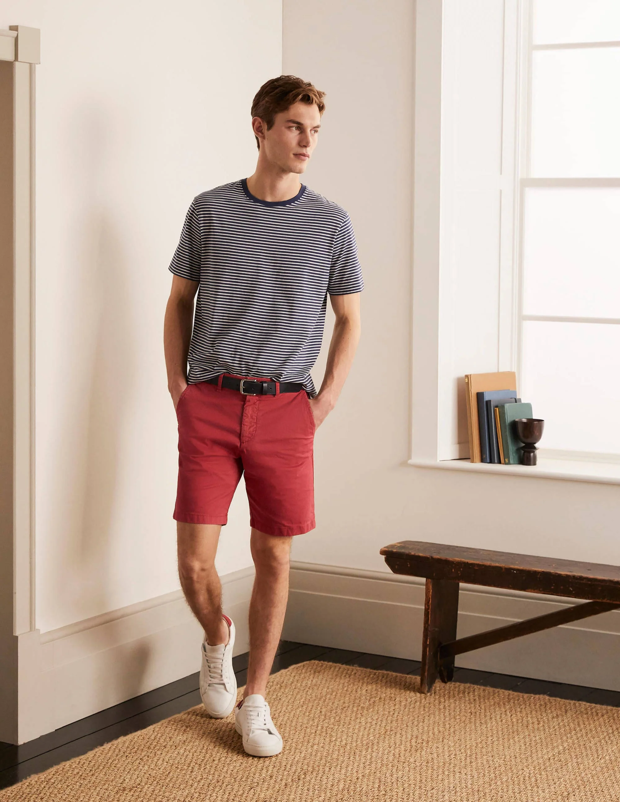 Chino Shorts-Dusky Rose - Image 2