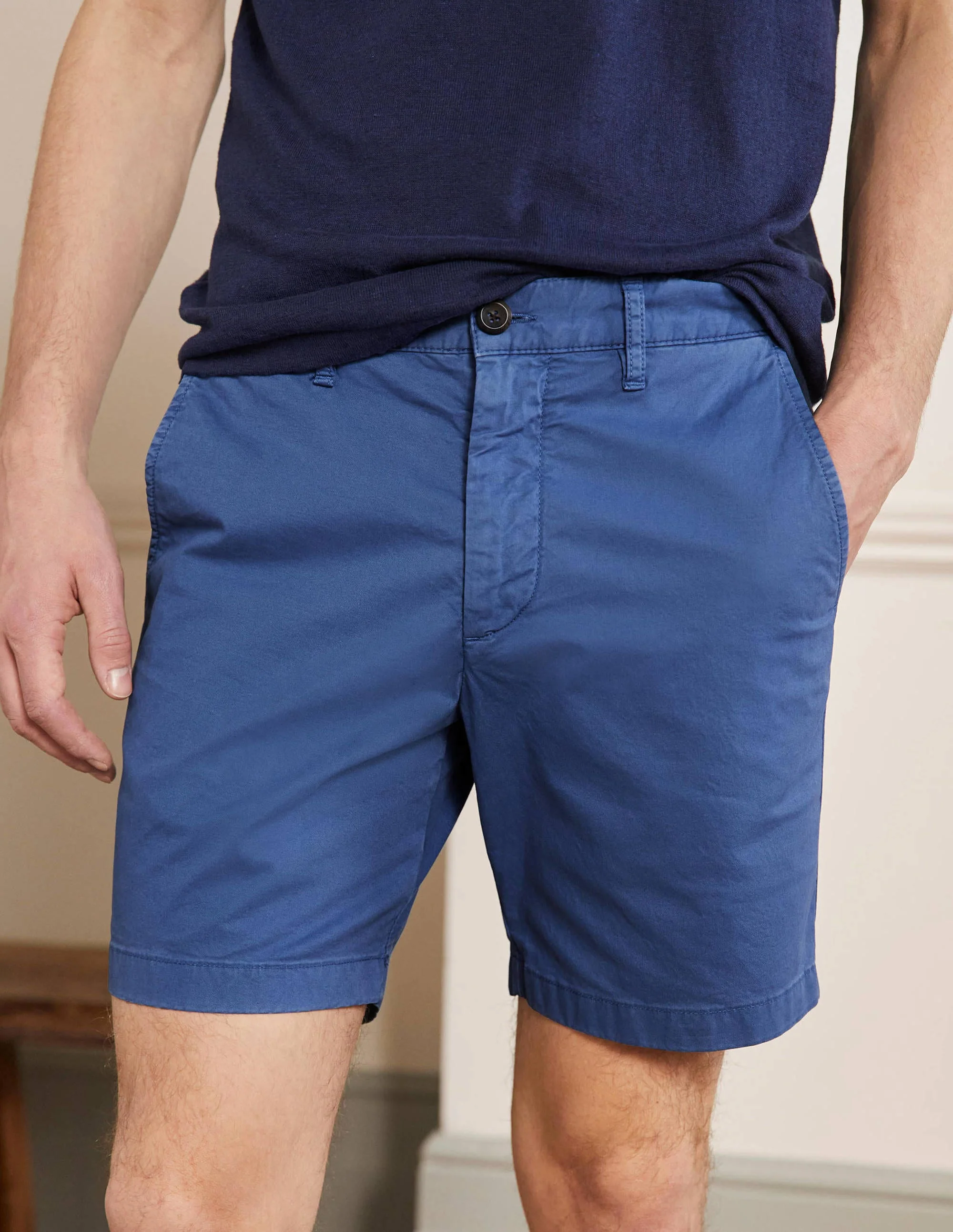 Chino Shorts-Inky Blue - Image 4