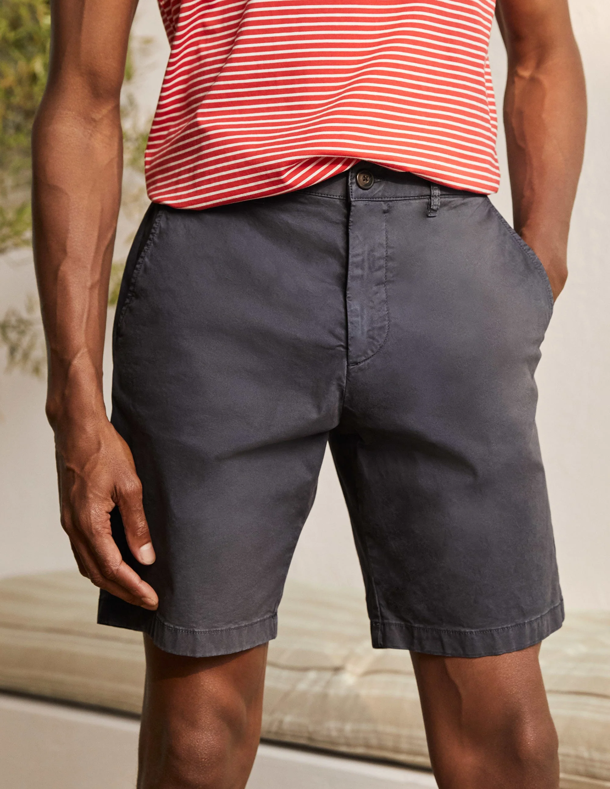 Chino Shorts-London Grey - Image 4
