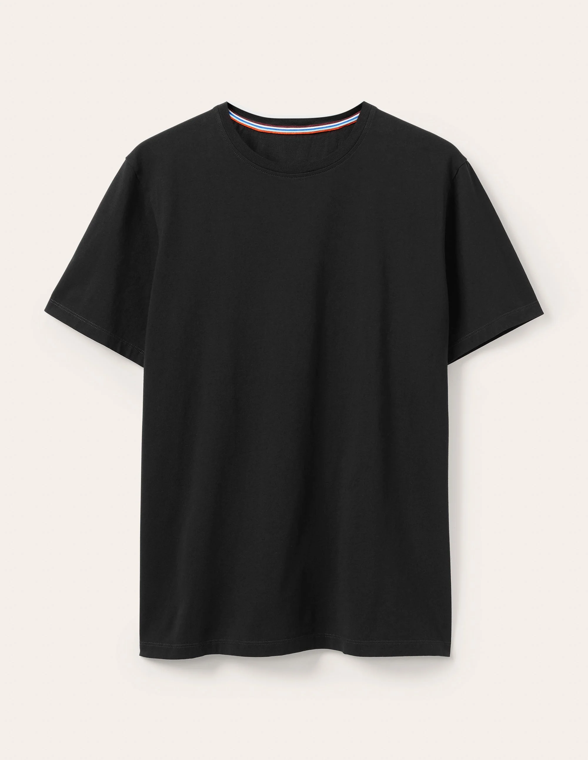 Classic Cotton T-shirt-Black - Image 6