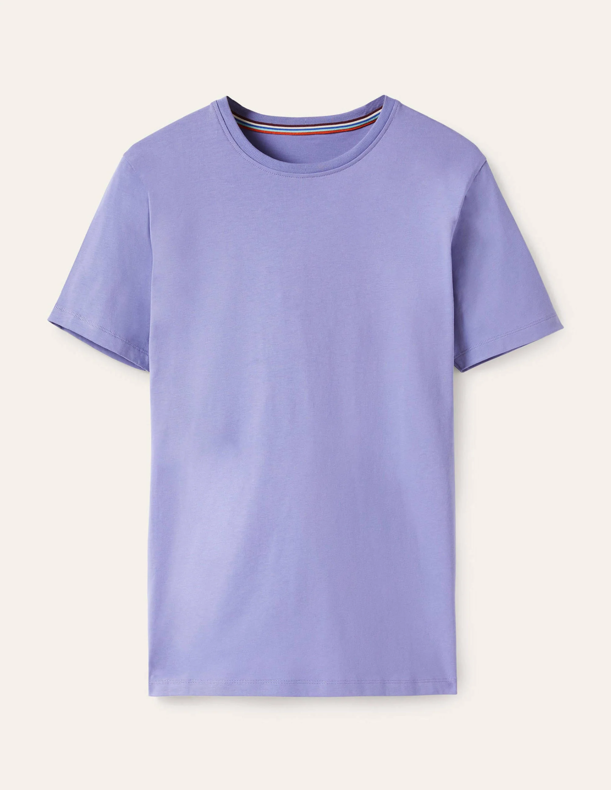 Classic Cotton T-shirt-Dark Lilac - Image 6