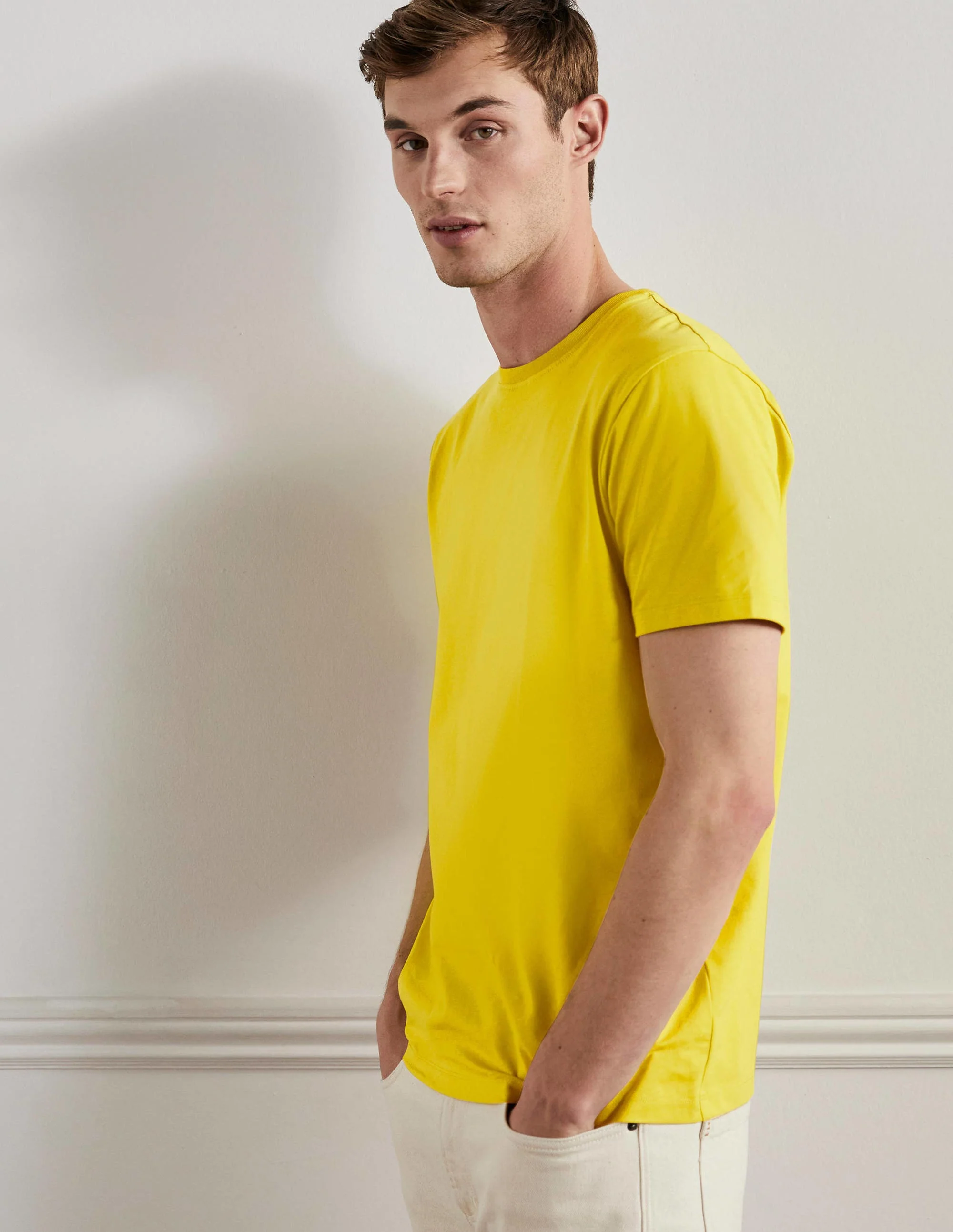 Classic Cotton T-shirt-Lime Tree
