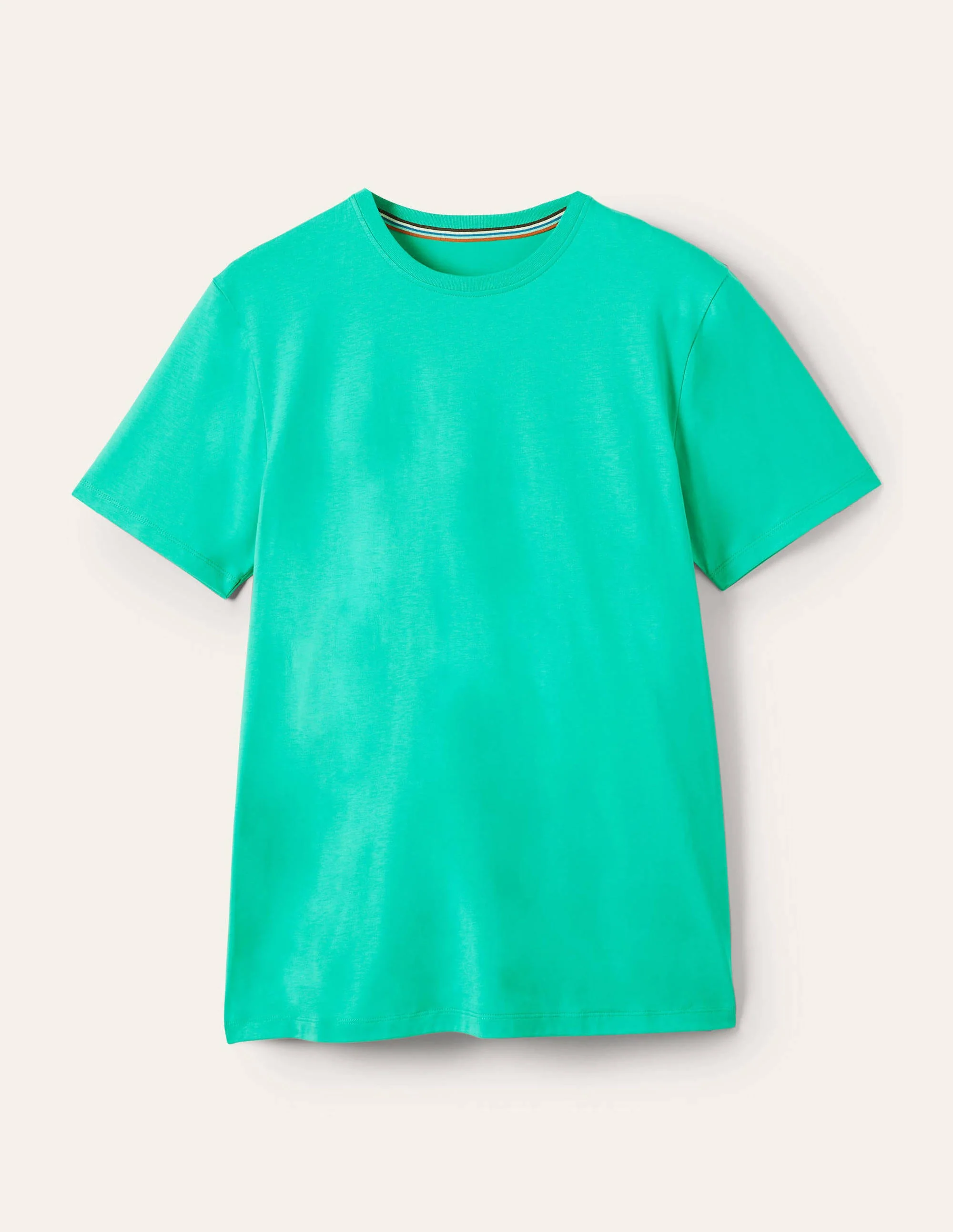 Classic Cotton T-shirt-Sea Green - Image 6