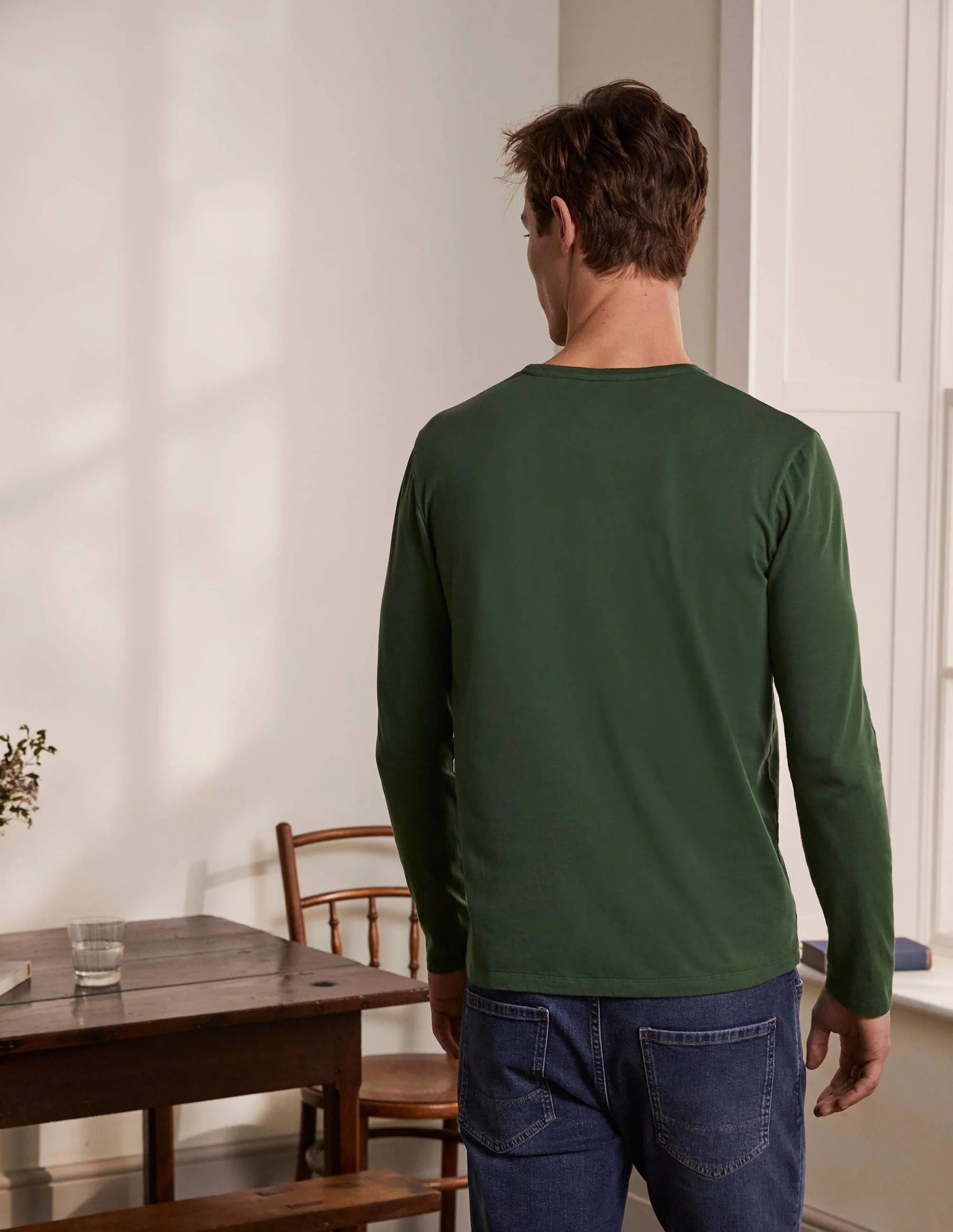 Classic Long-Sleeved T-shirt-Castleton - Image 3