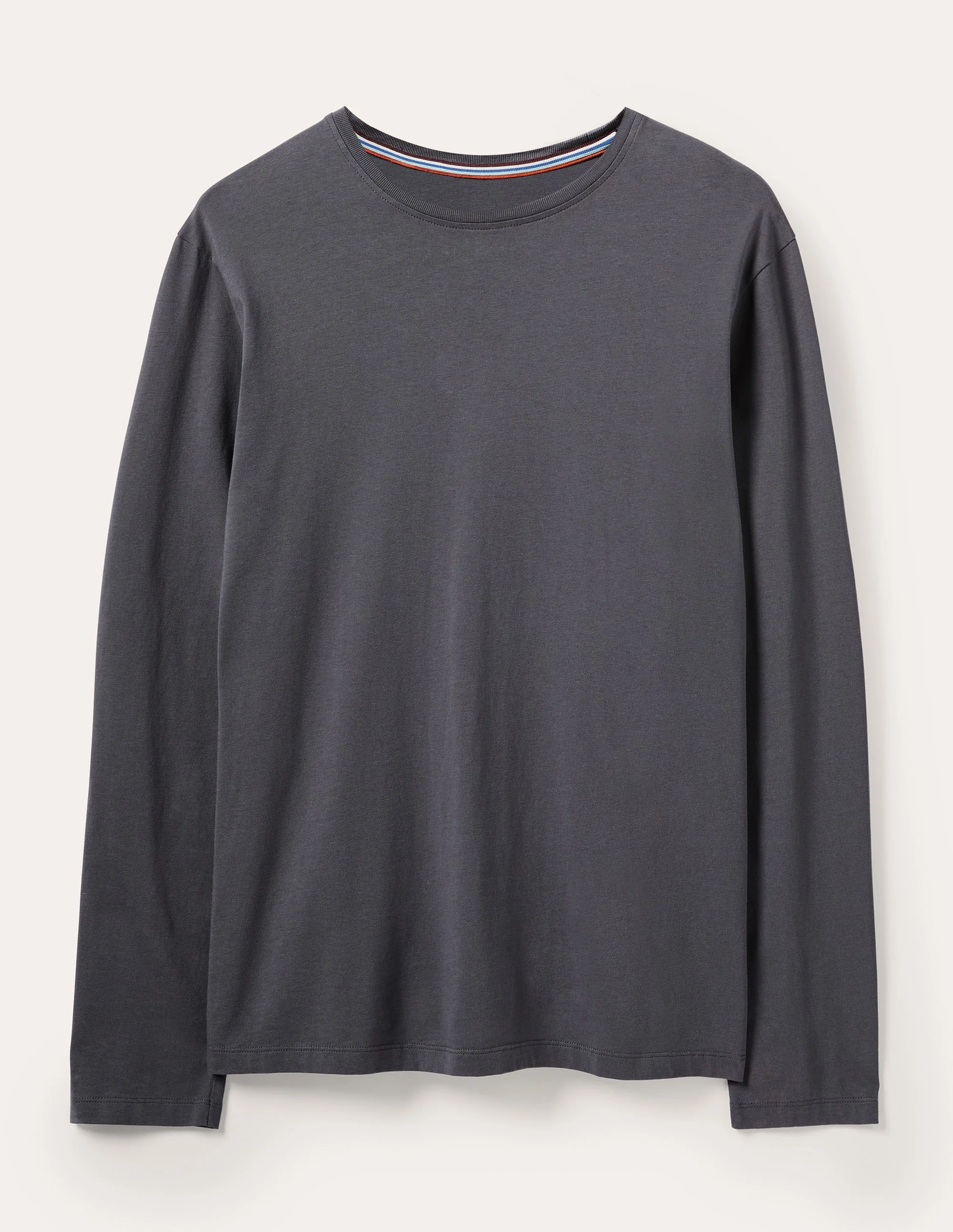 Classic Long-Sleeved T-shirt-London Grey - Image 7
