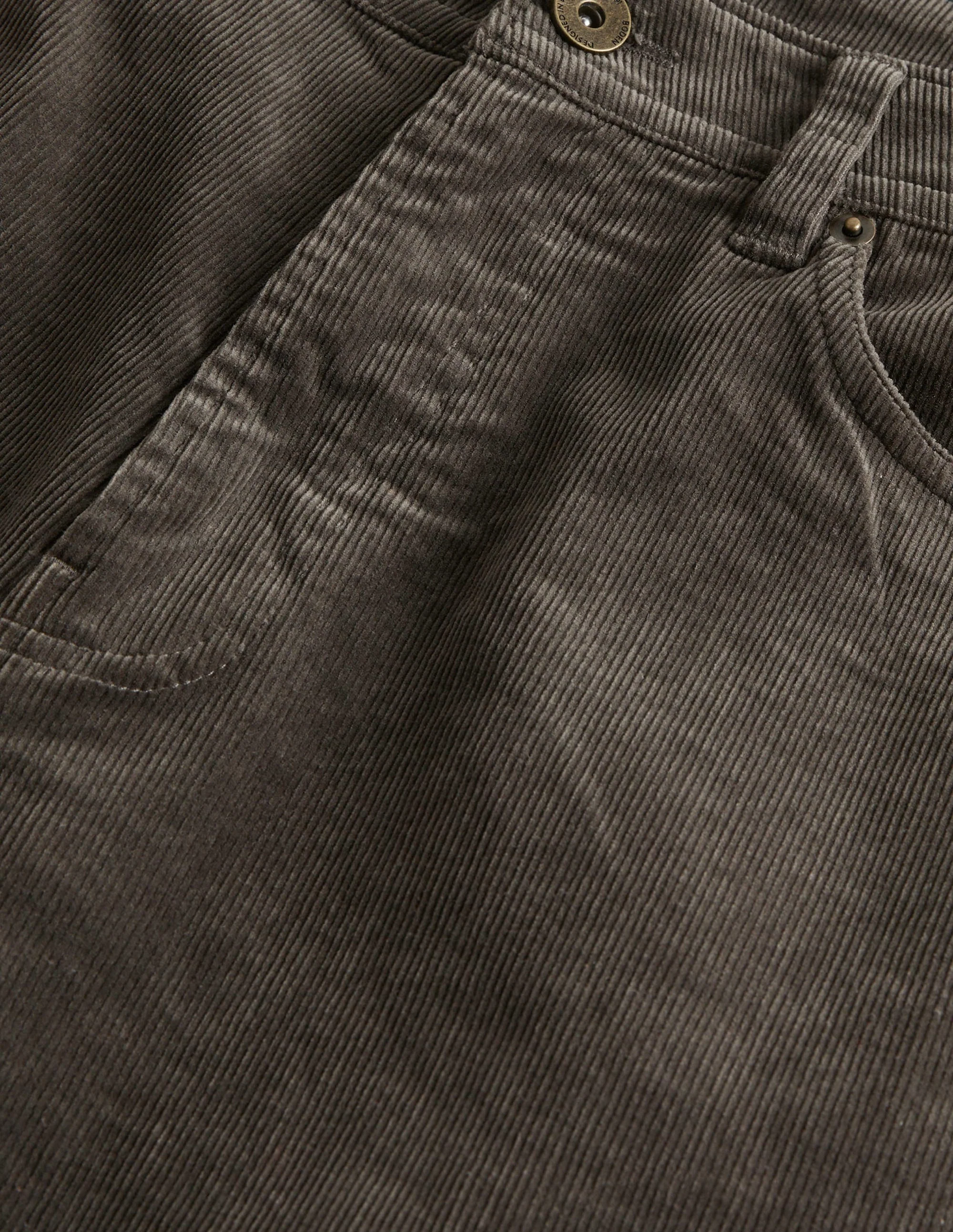 Cord Five Pocket Pants-Aluminium Grey - Image 6