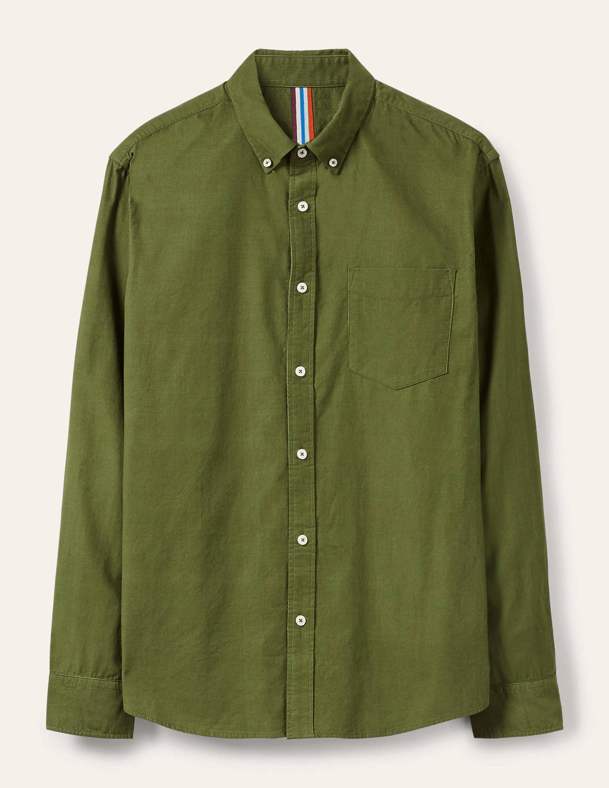 Cord Shirt-Grass Green - Image 5