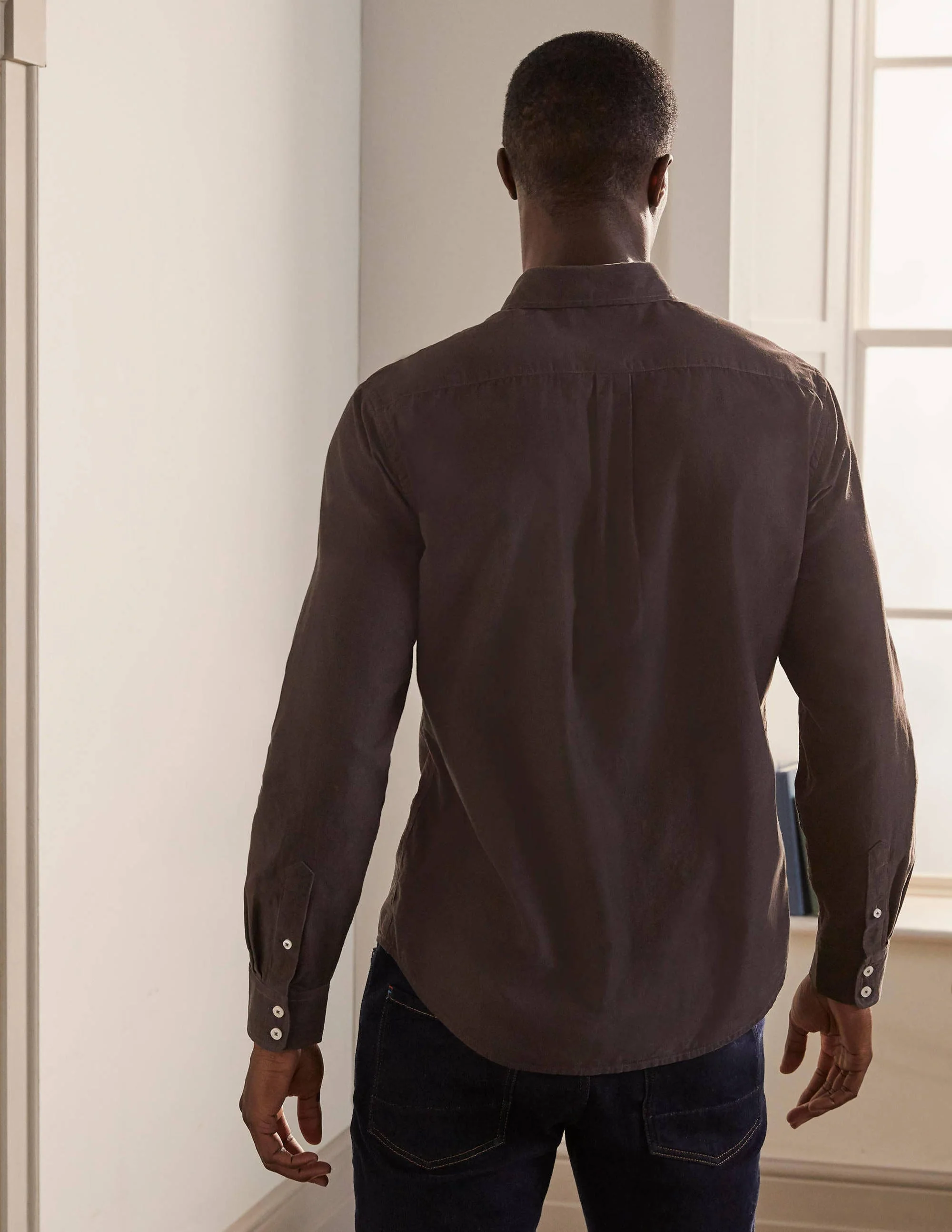 Cord Shirt-London Grey - Image 3