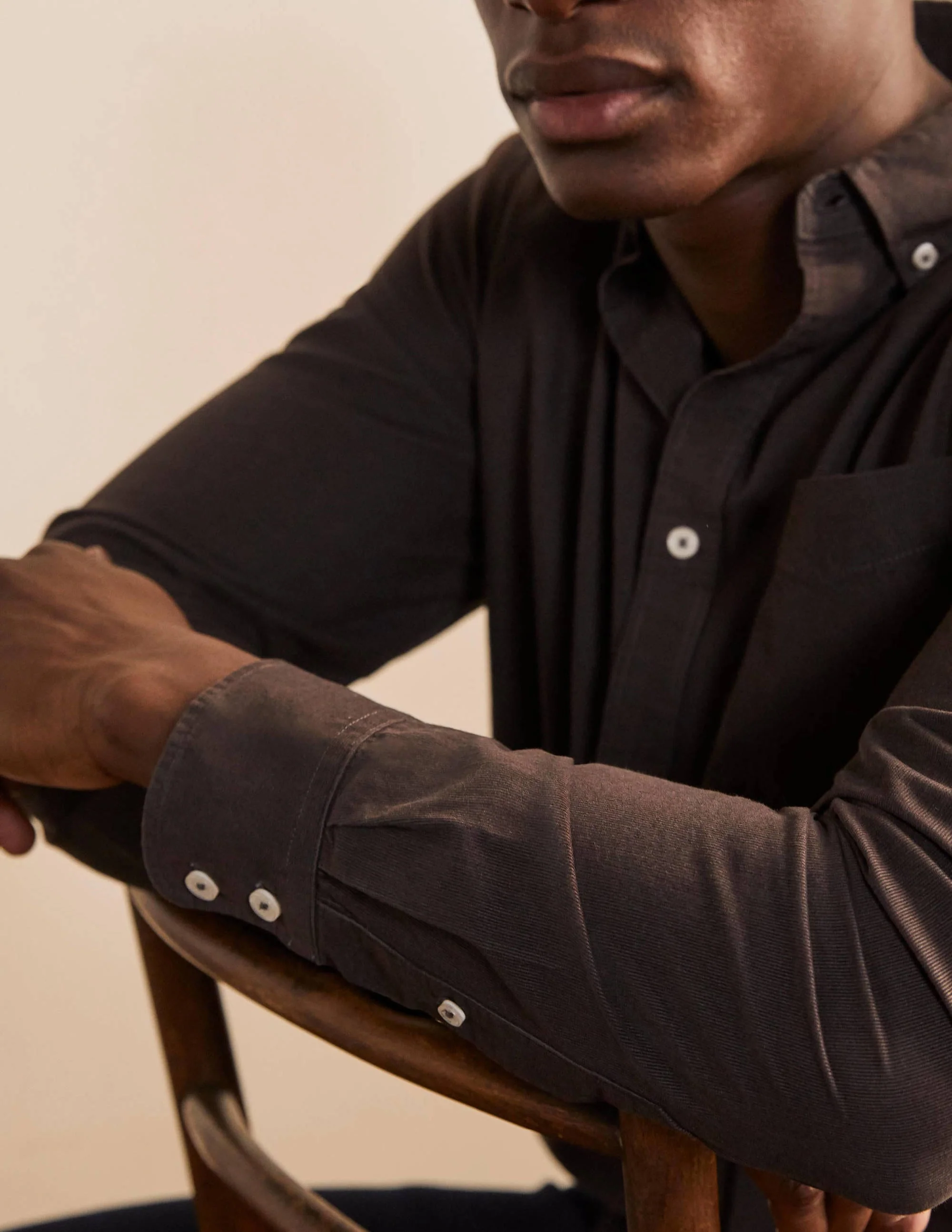 Cord Shirt-London Grey - Image 4