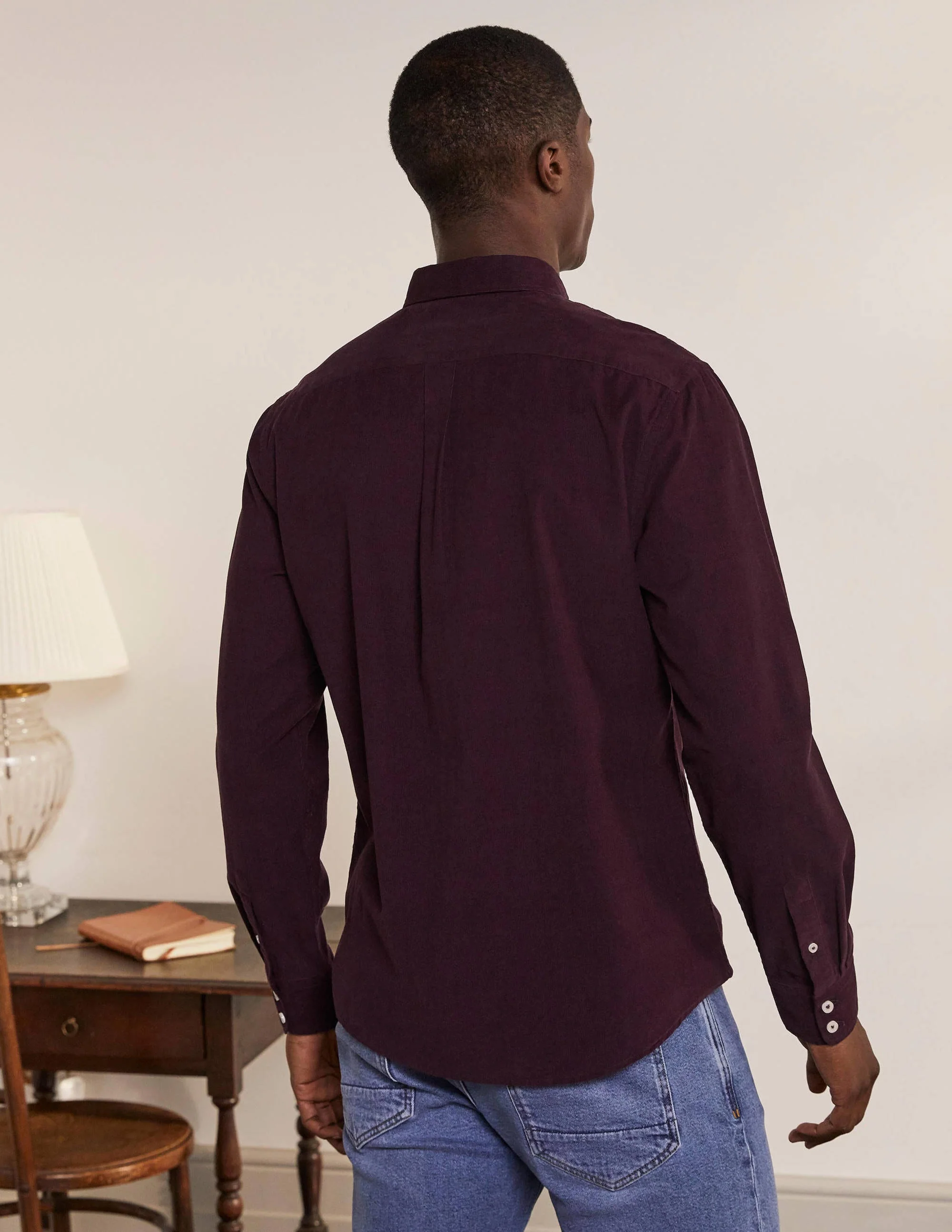 Cord Shirt-Plum Perfect - Image 3