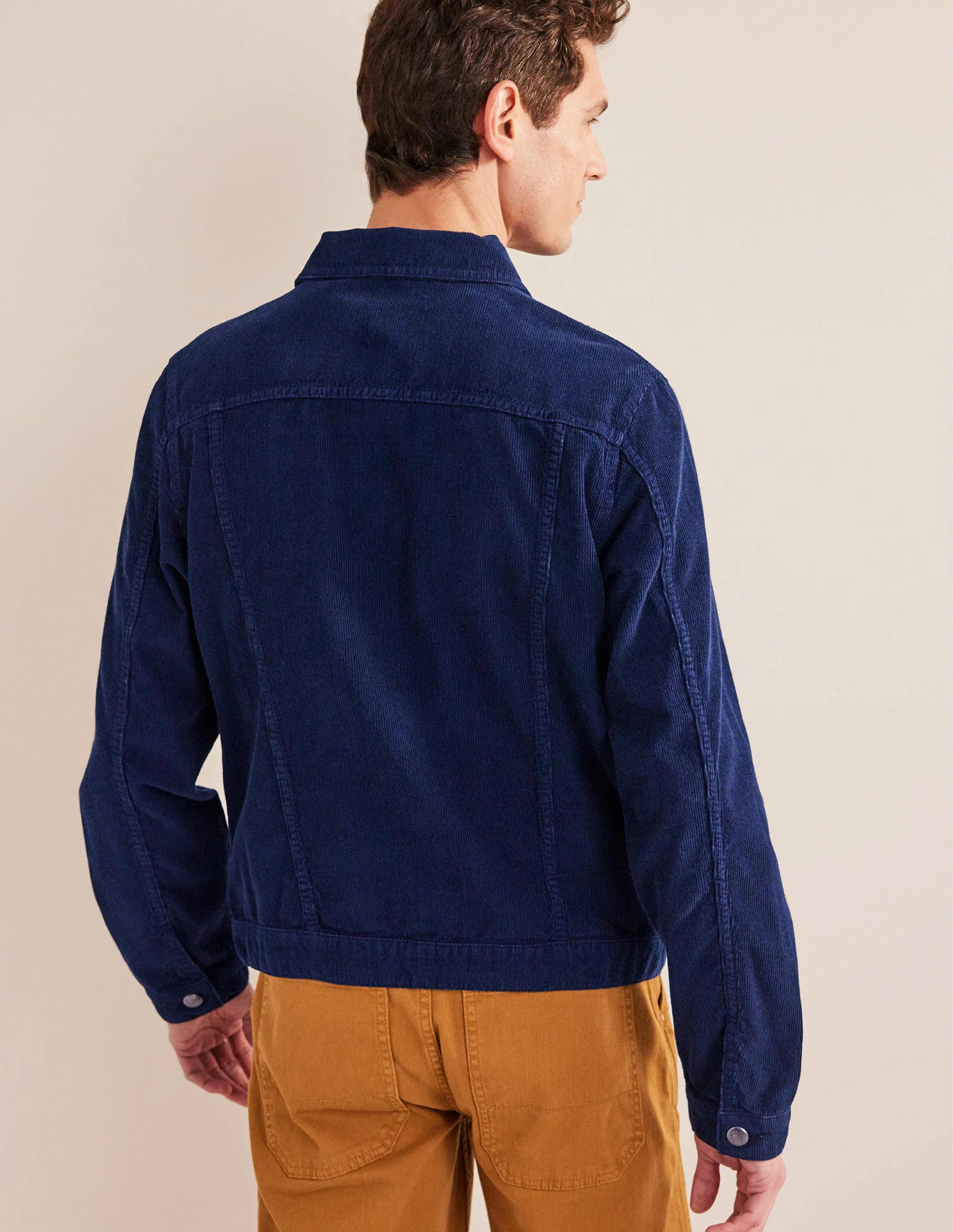 Cord Trucker-Navy Cord - Image 4