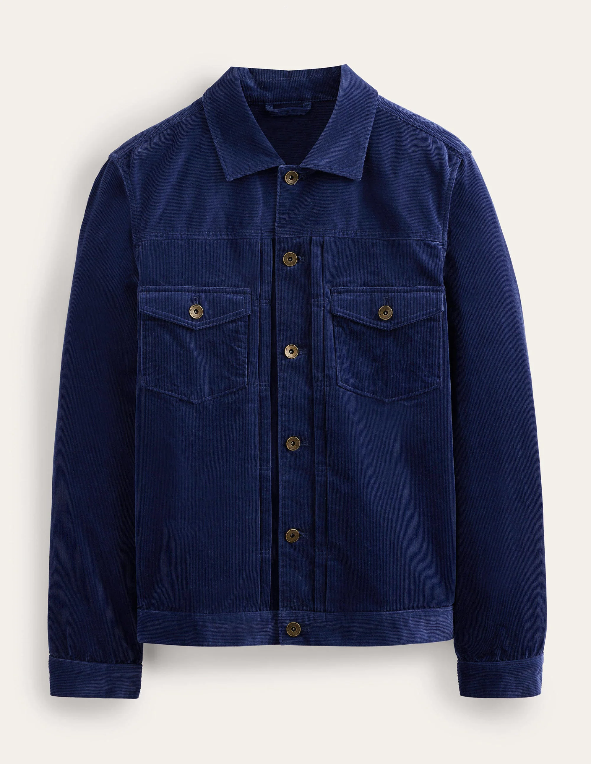 Cord Trucker-Navy Cord - Image 5