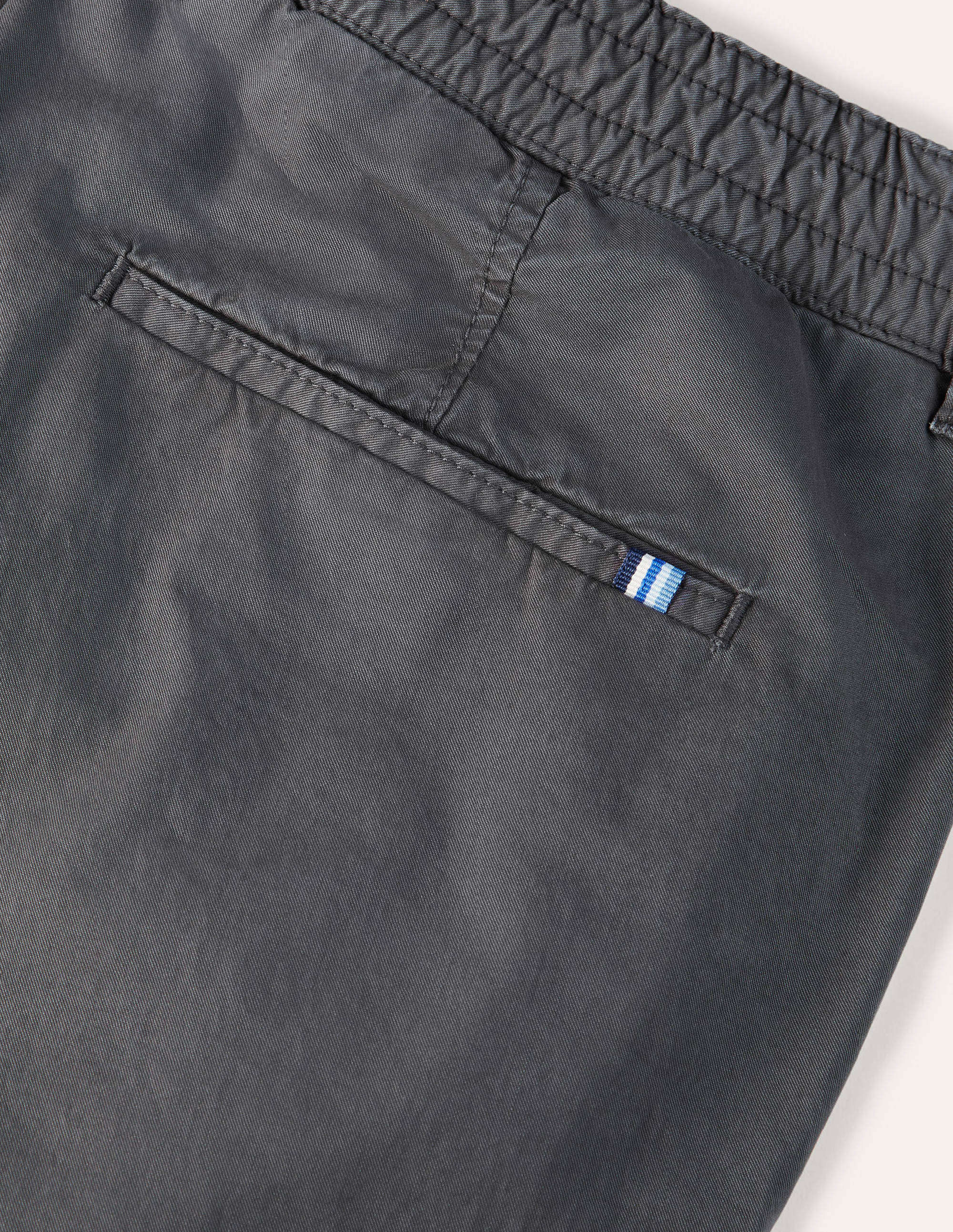 Elasticated Chino Pants-London Grey - Image 5