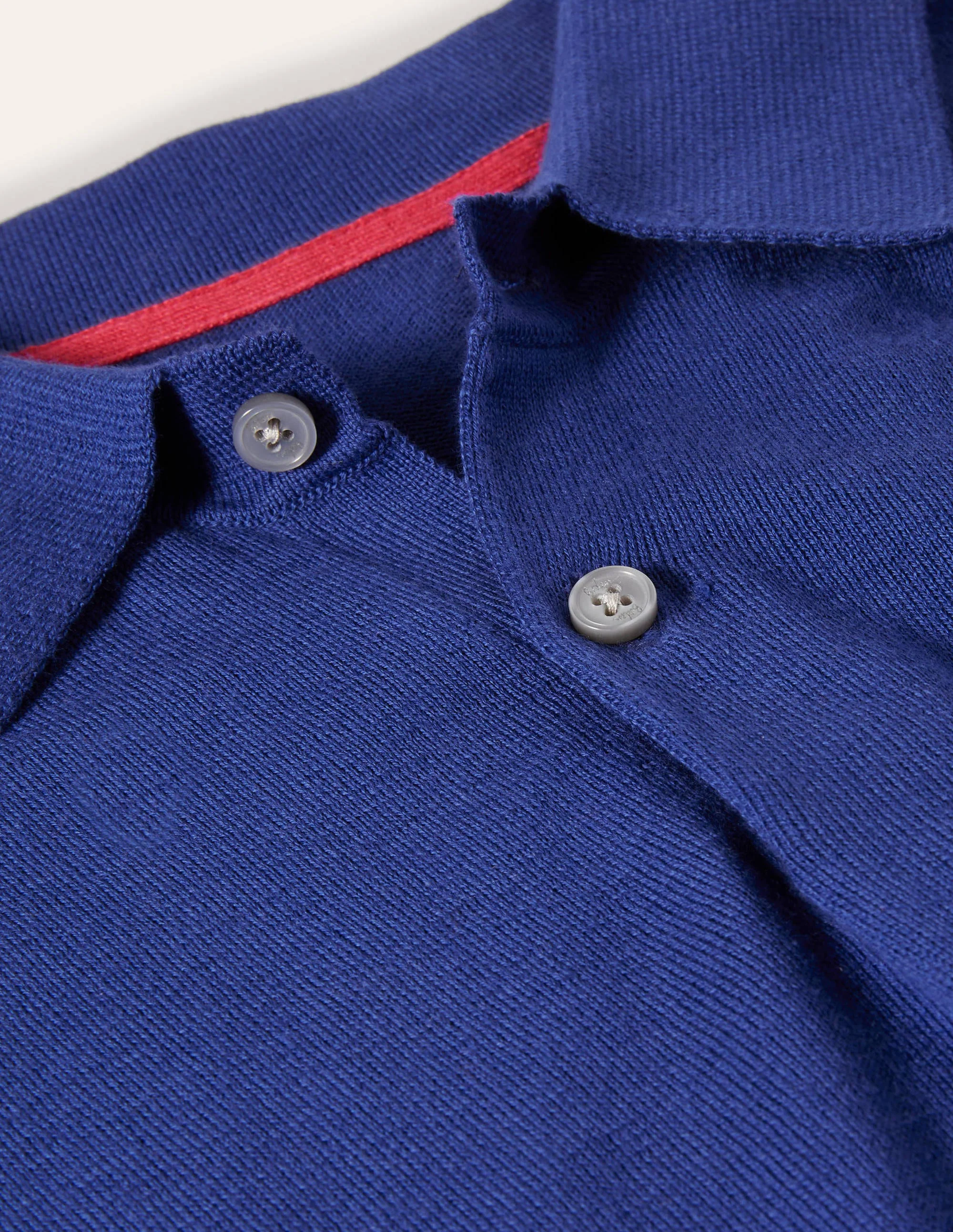 Finsbury Knitted Polo-Inky Blue - Image 5